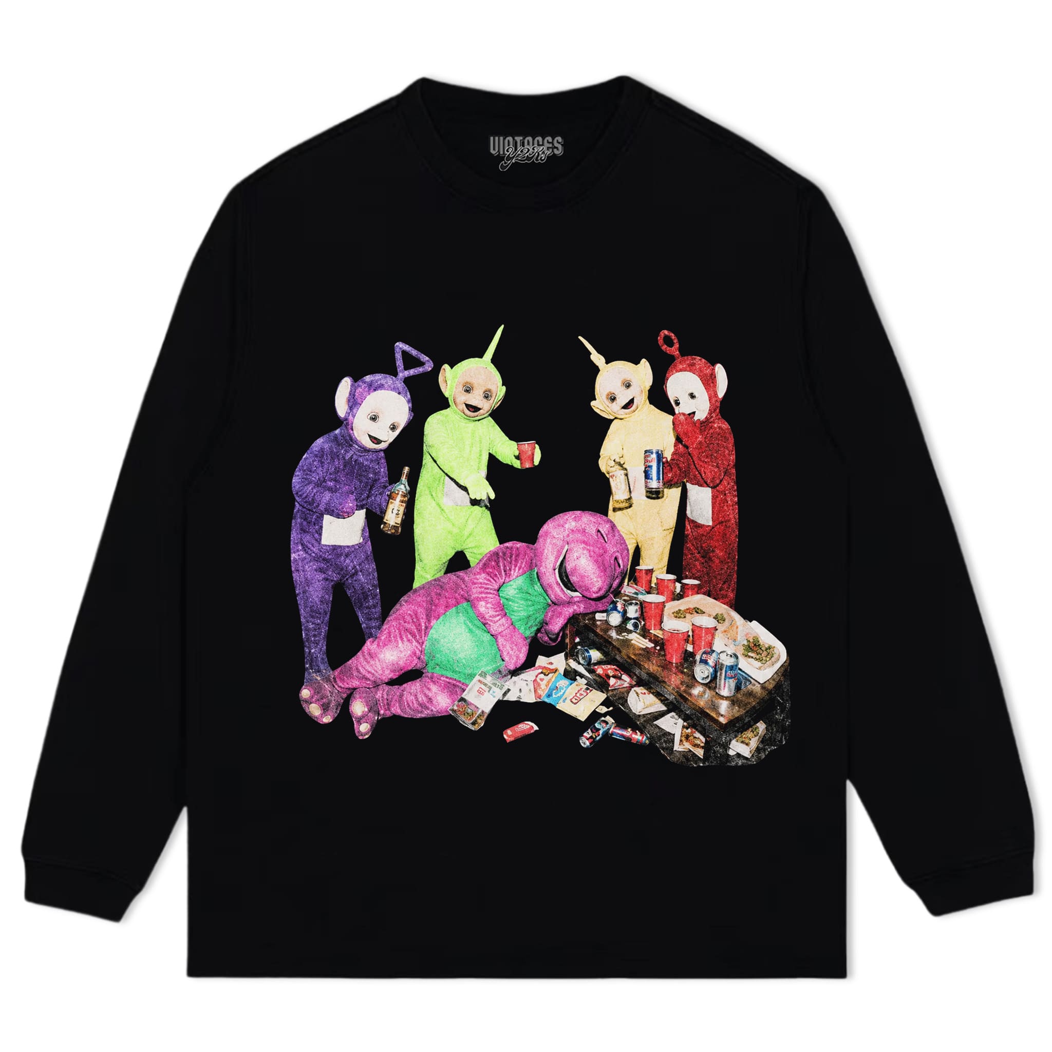 FUNNY TELETUBBIES V6 TANK TOP & TEE & LONG SLEEVE & LAYERED LS & HOODIE