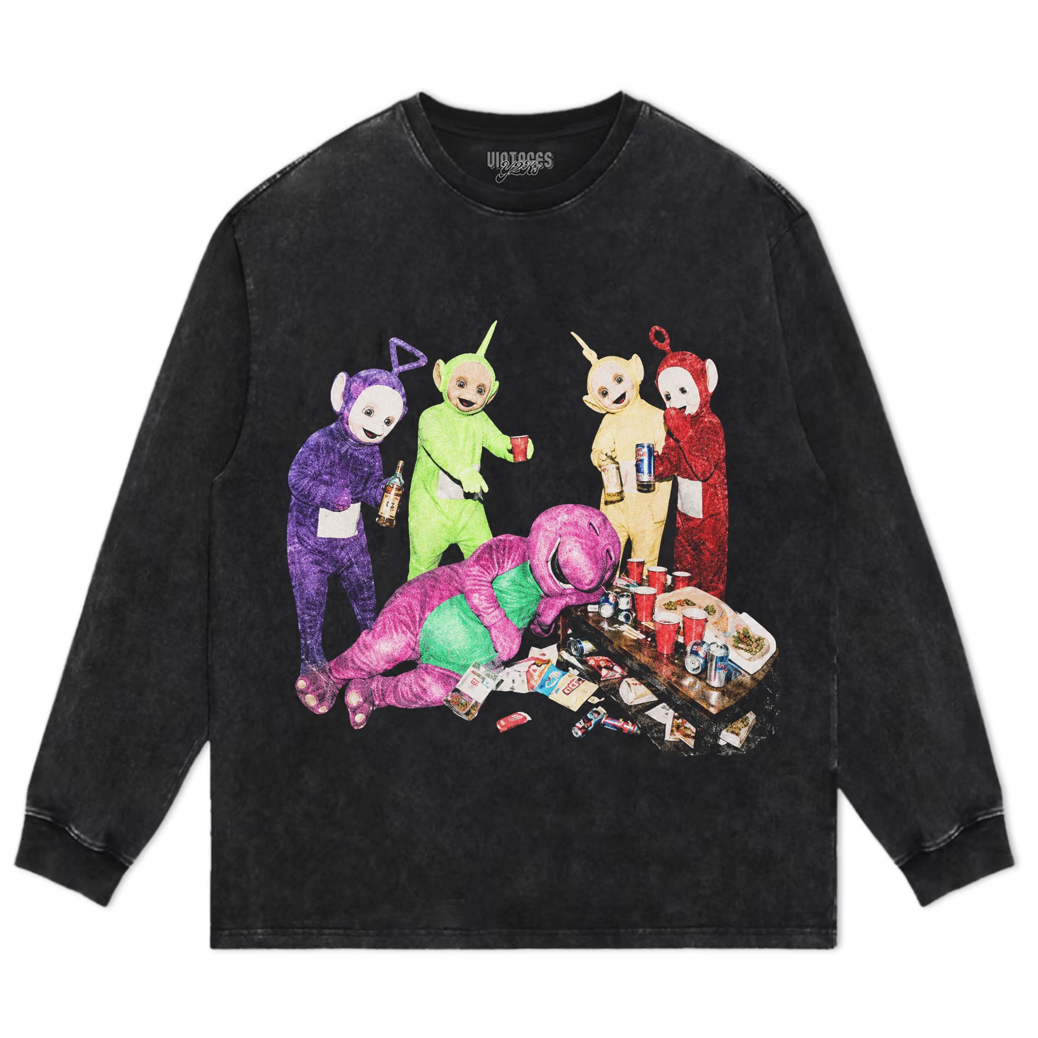 FUNNY TELETUBBIES V6 TANK TOP & TEE & LONG SLEEVE & LAYERED LS & HOODIE