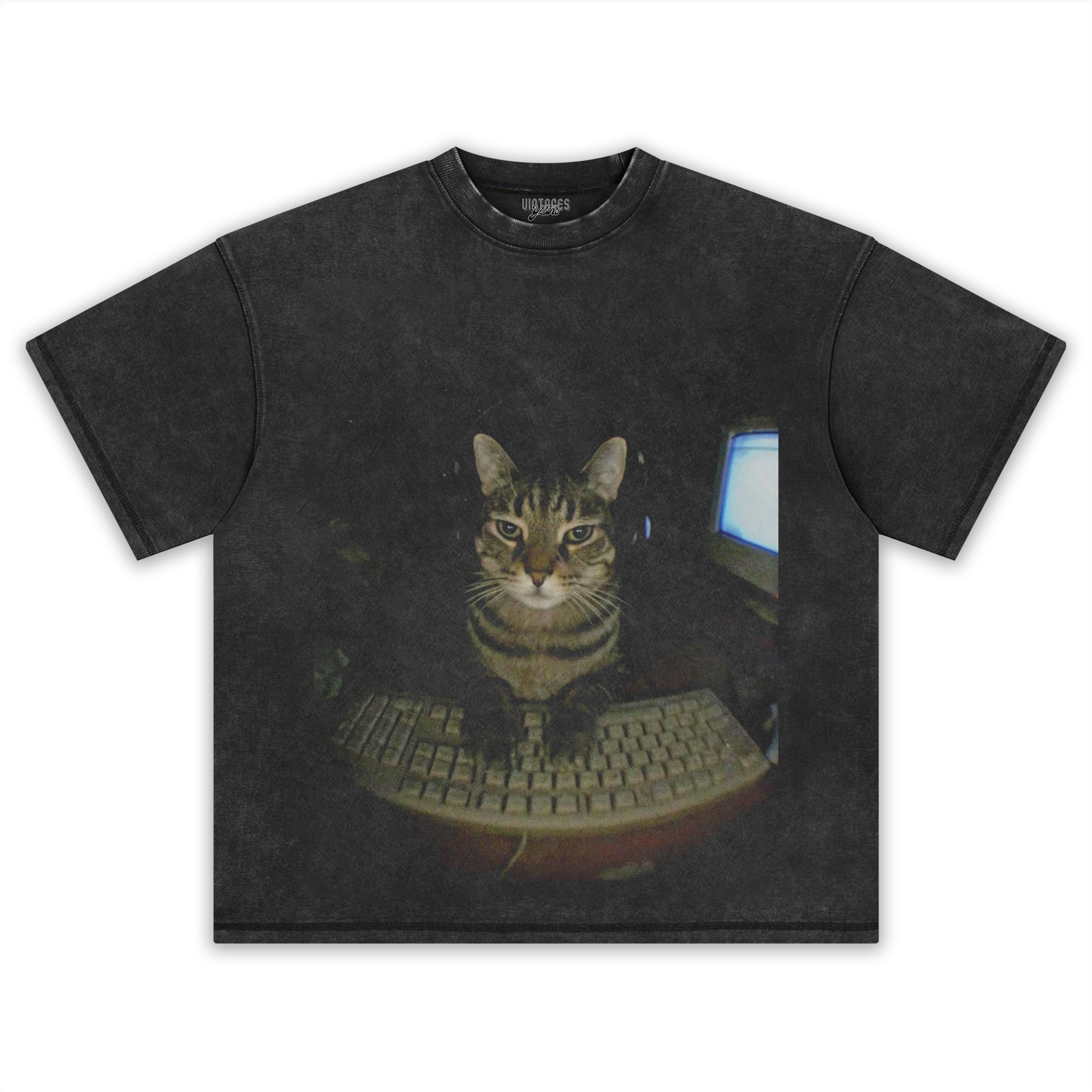 GAMER CAT TEE & LS & HOODIE