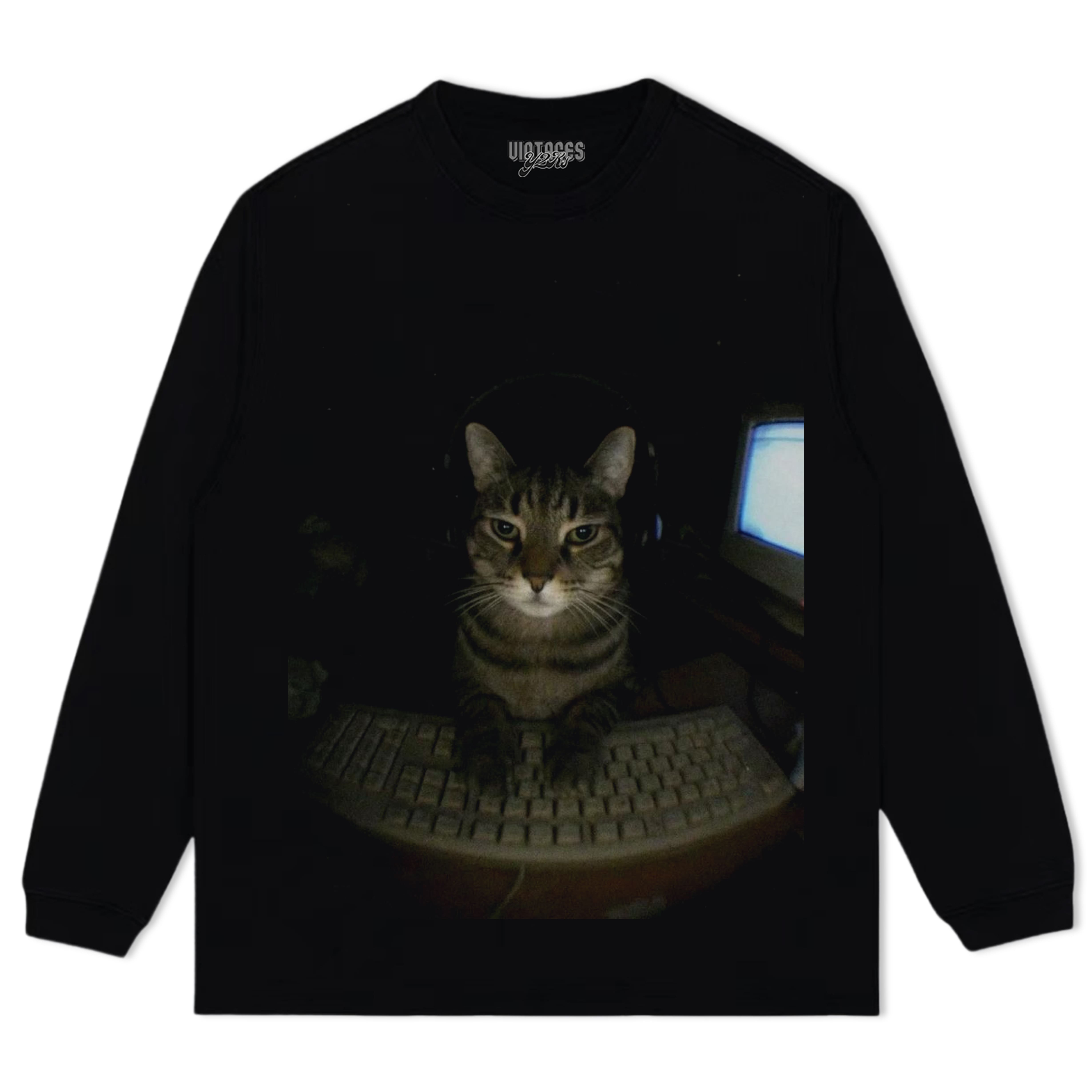 GAMER CAT TEE & LS & HOODIE