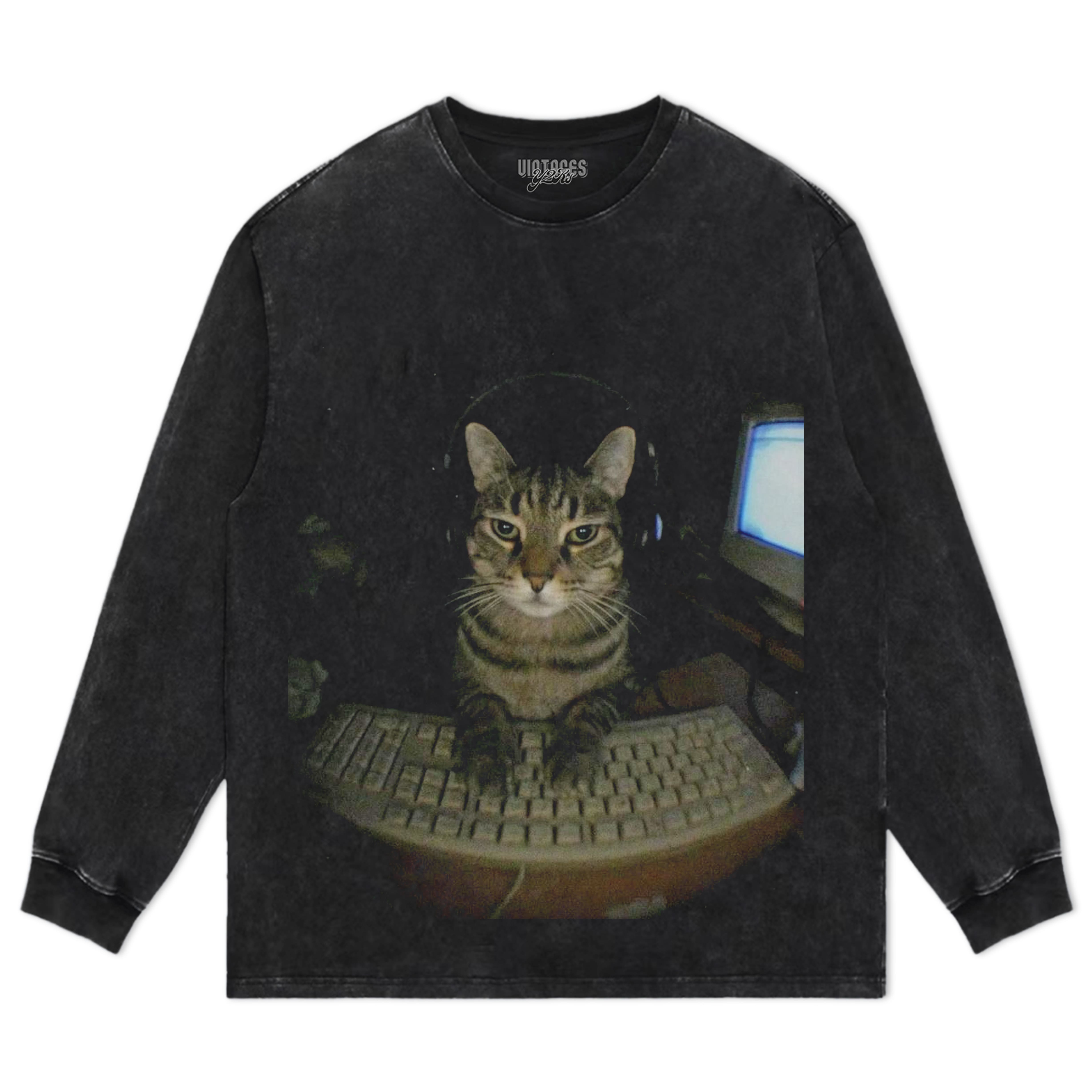 GAMER CAT TEE & LS & HOODIE