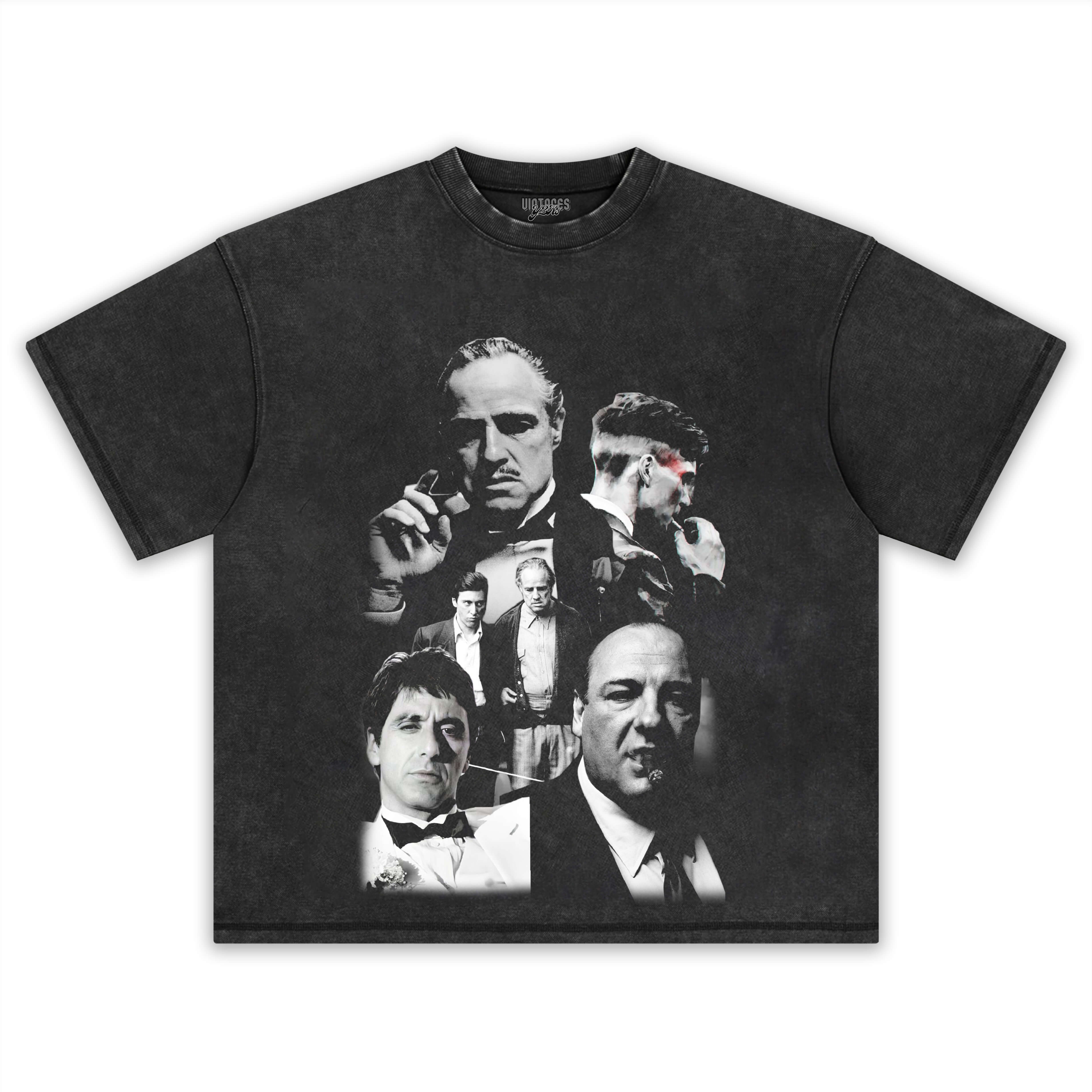 GANGSTER BOSSES VINTAGE TEE & LS & HOODIE