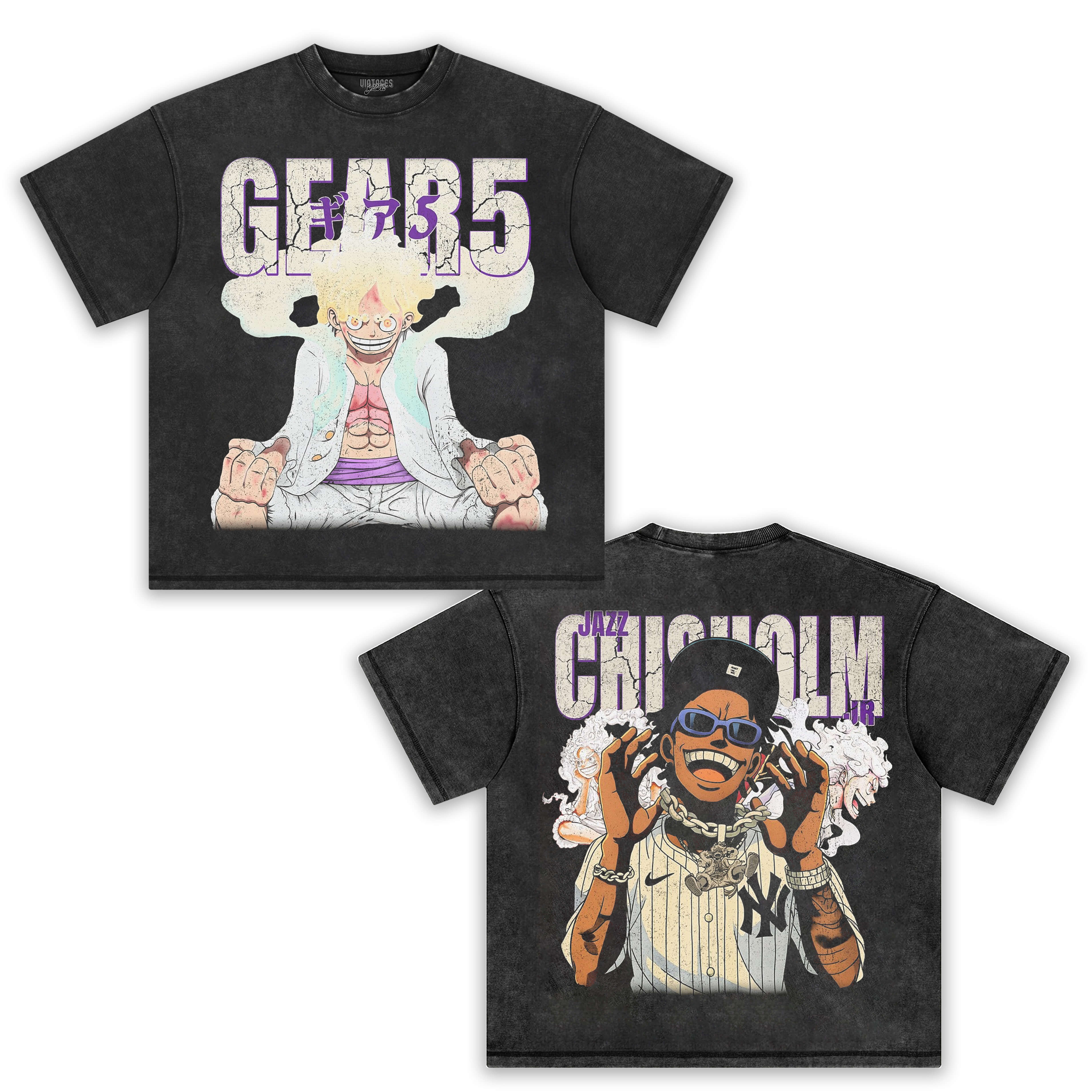 GEAR 5 LUFFY x JAZZ CHISHOLM JR. TEE & LS & HOODIE