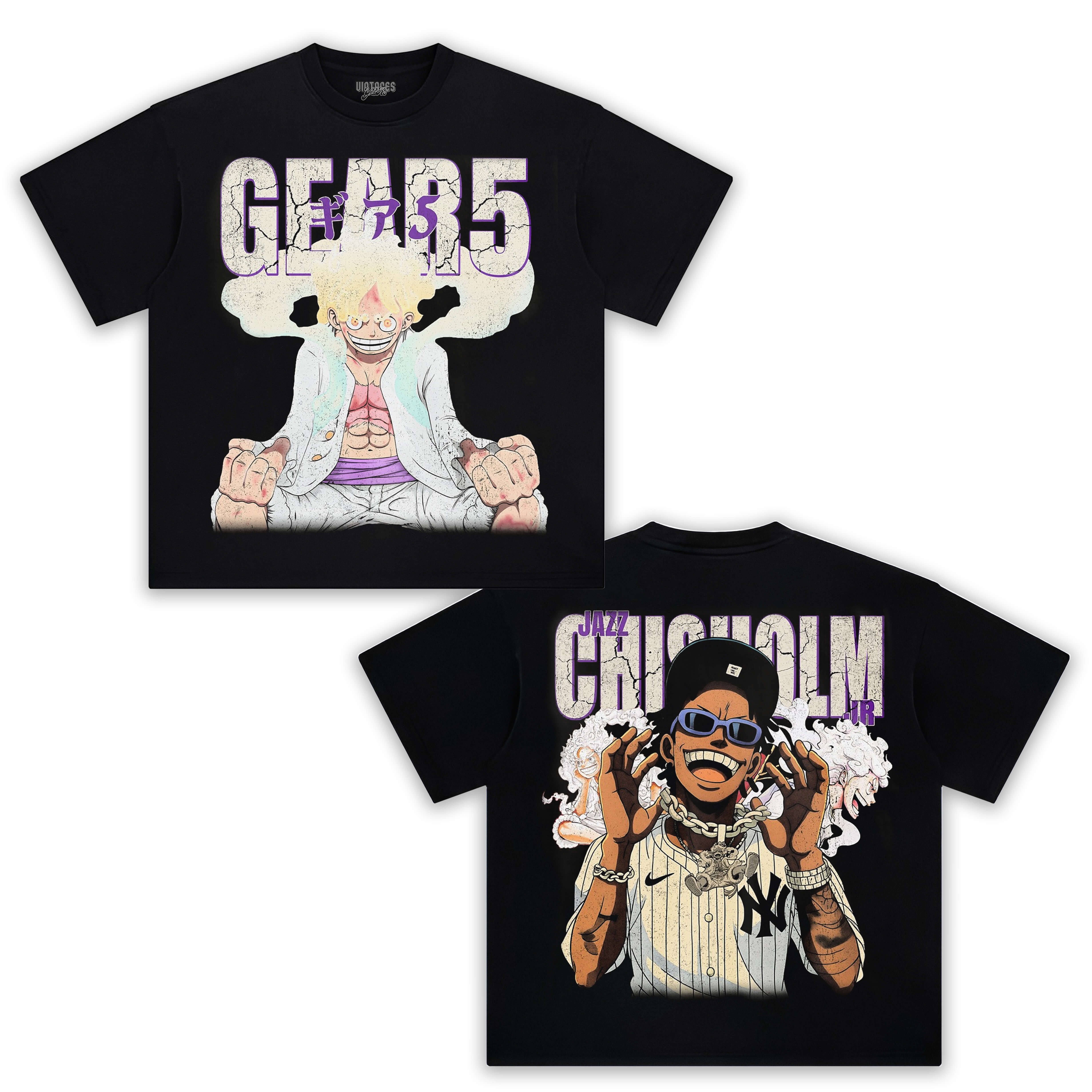 GEAR 5 LUFFY x JAZZ CHISHOLM JR. TEE & LS & HOODIE