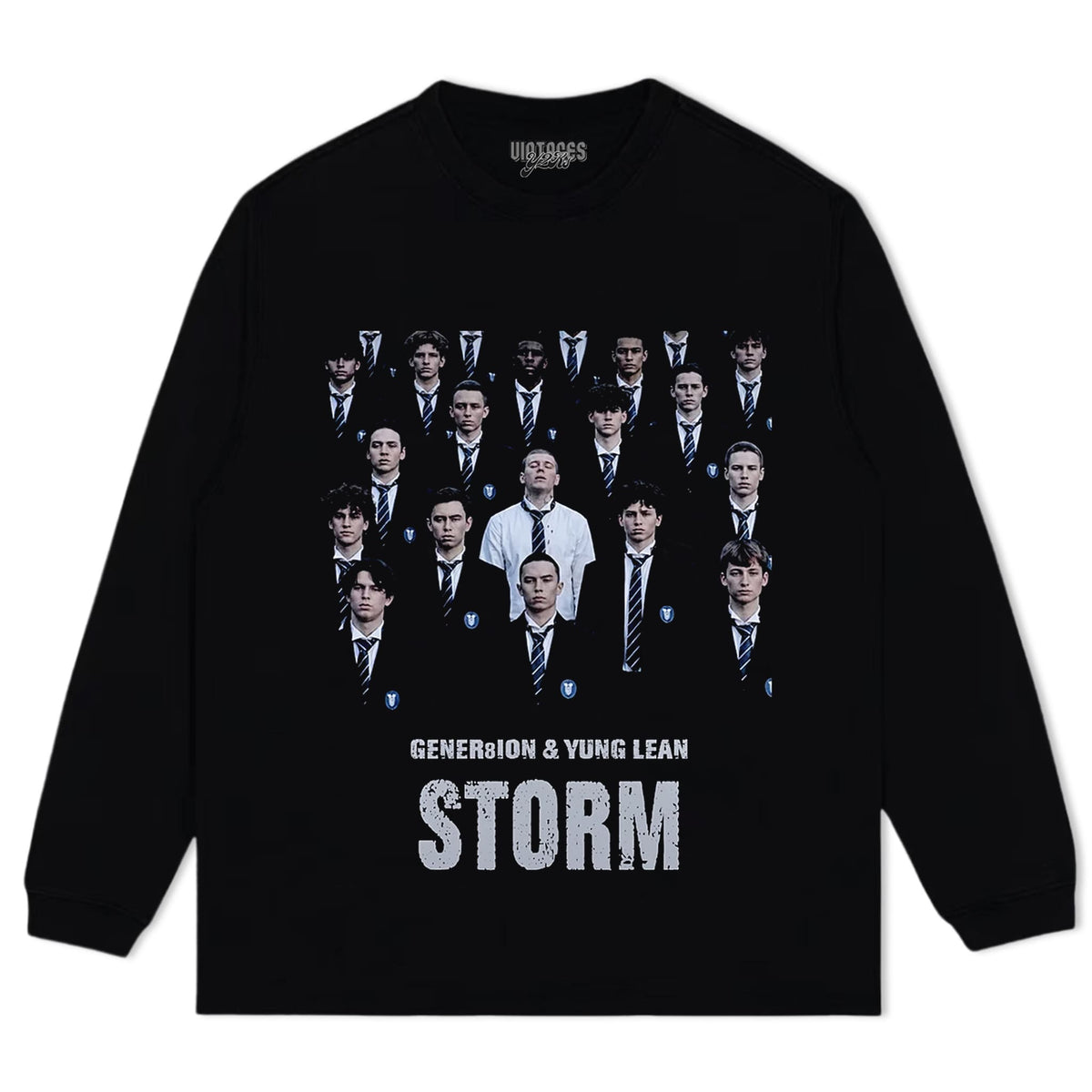GENER8ION & YUNG LEAN ( STORM ) V2 TANK TOP & TEE & LONG SLEEVE & LAYERED LS & HOODIE