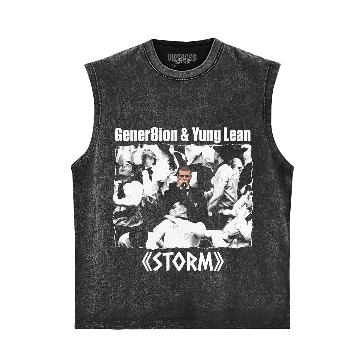 GENER8ION & YUNG LEAN ( STORM ) V2 TANK TOP & TEE & LONG SLEEVE & LAYERED LS & HOODIE