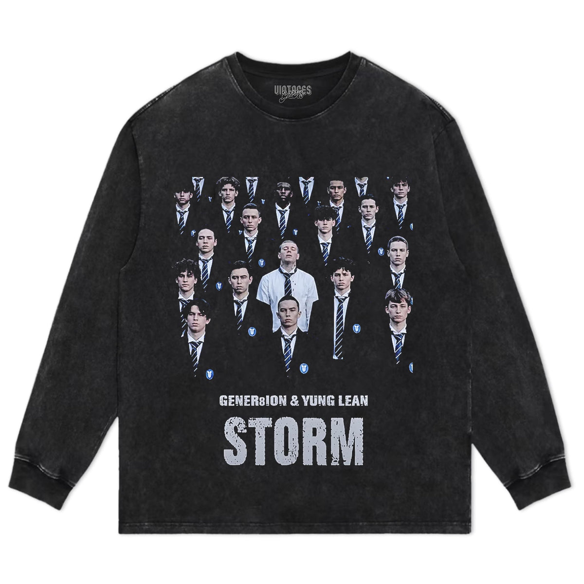 GENER8ION & YUNG LEAN ( STORM ) V2 TANK TOP & TEE & LONG SLEEVE & LAYERED LS & HOODIE