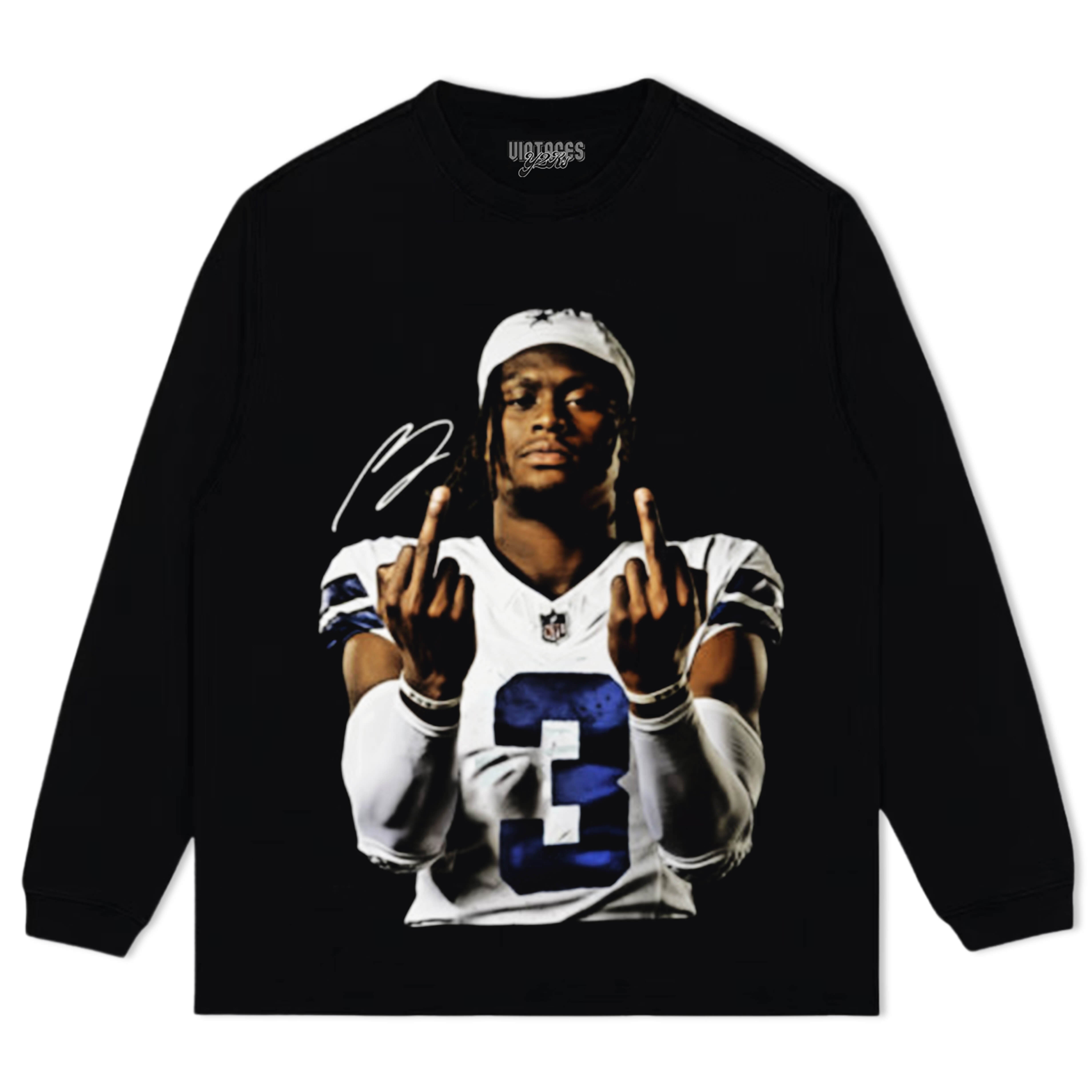 GEORGE PICKENS MIDDLE FINGER VINTAGE  TEE & LS & HOODIE