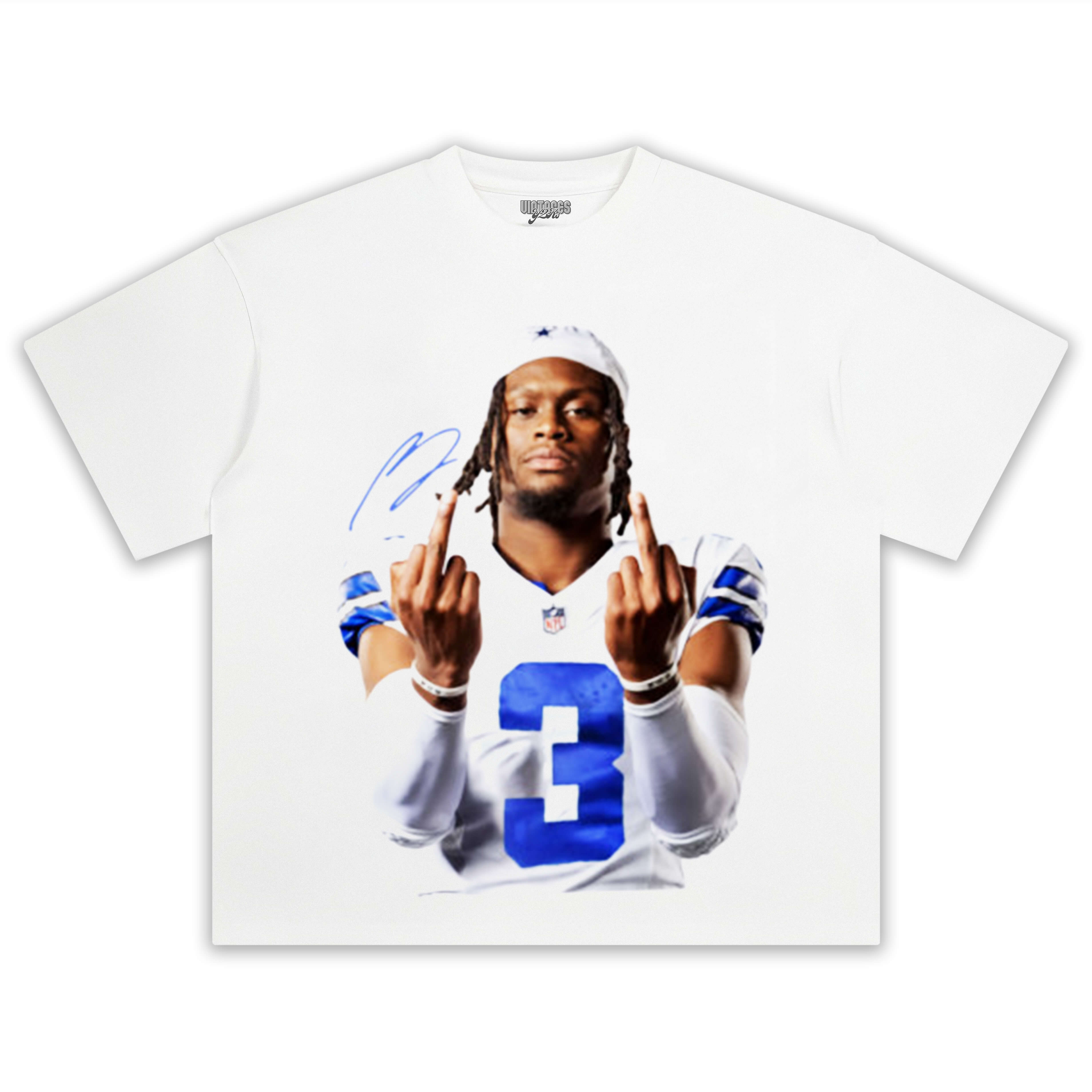 GEORGE PICKENS MIDDLE FINGER VINTAGE  TEE & LS & HOODIE