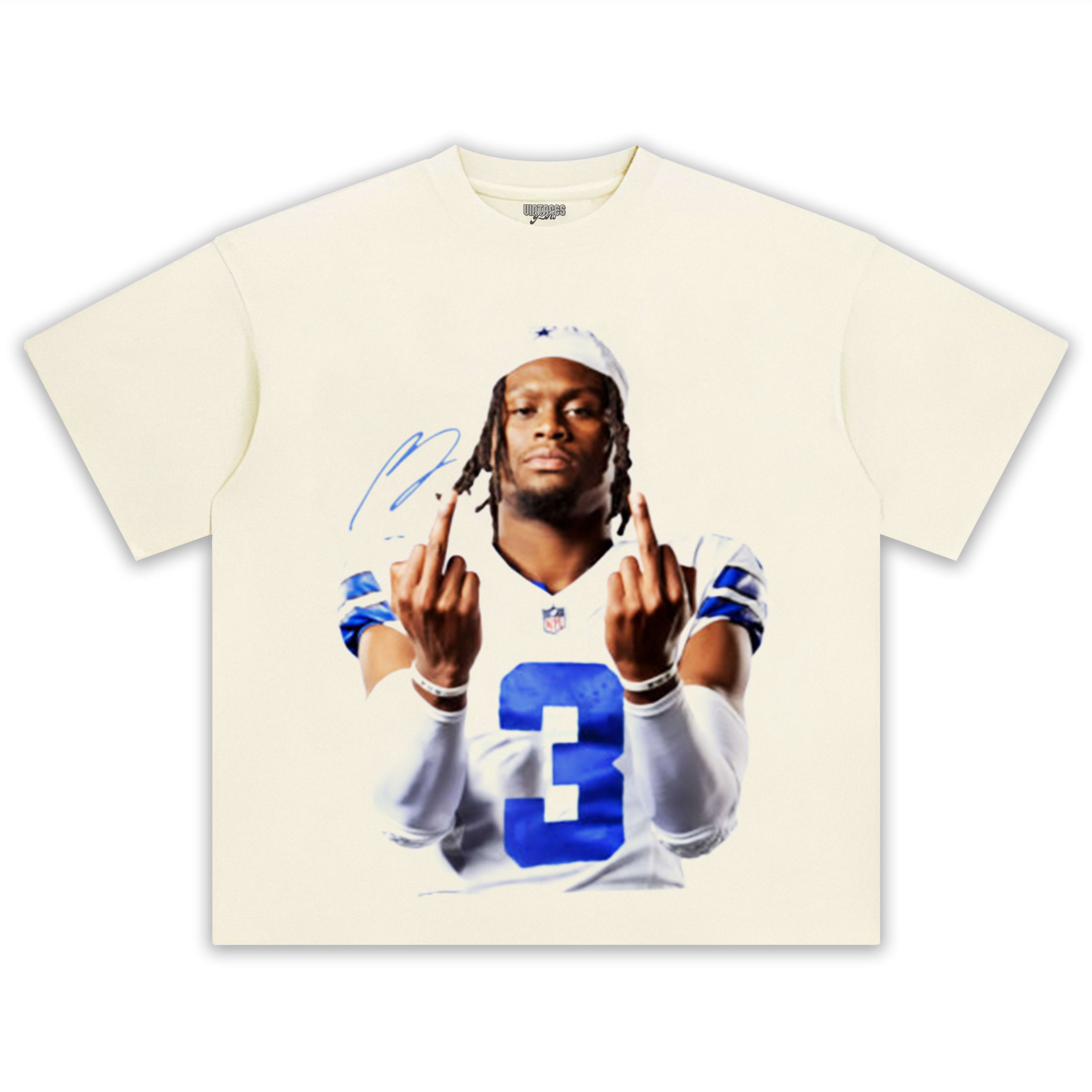 GEORGE PICKENS MIDDLE FINGER VINTAGE  TEE & LS & HOODIE