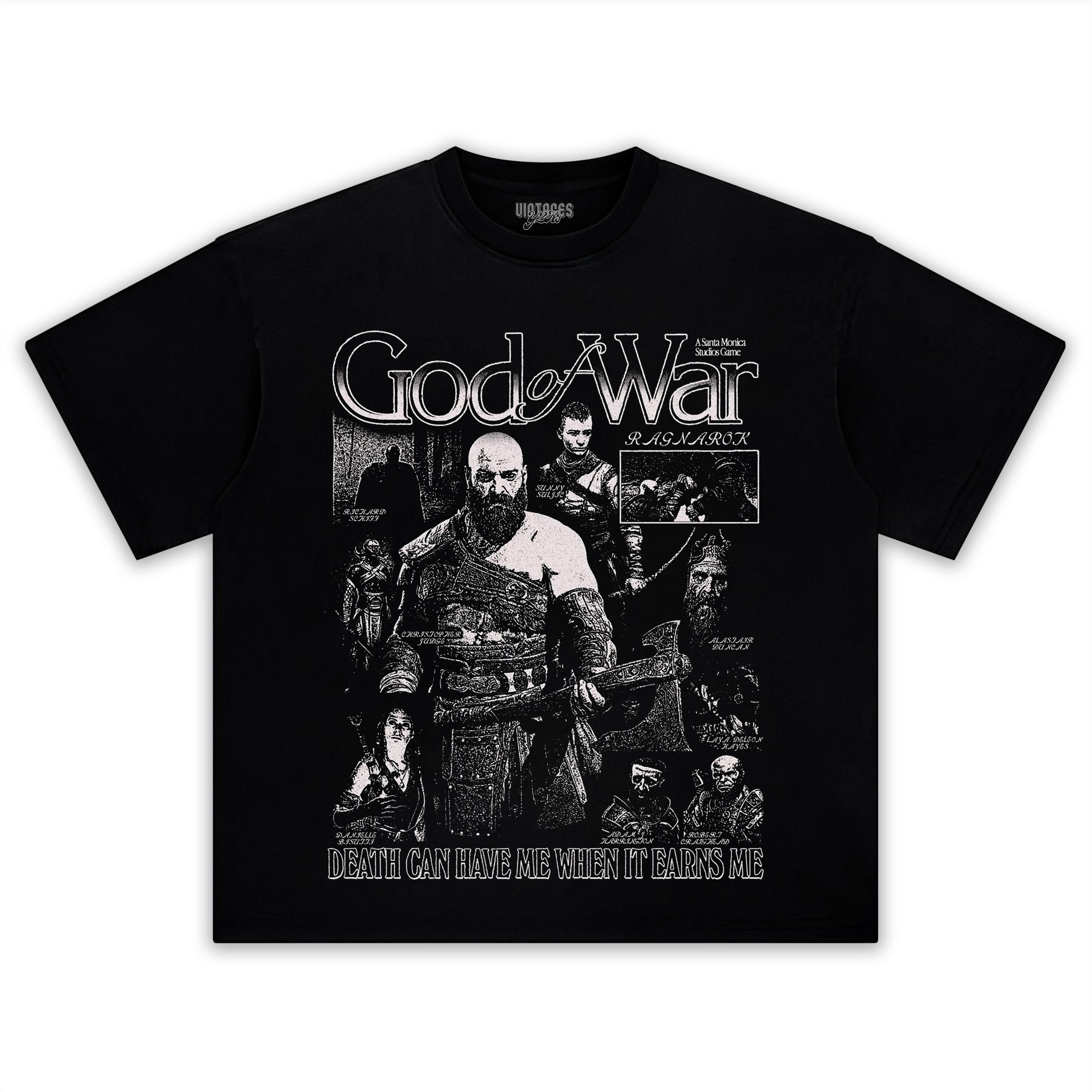 GOD OF WAR TANK TOP & TEE & LONG SLEEVE & LAYERED LS & HOODIE