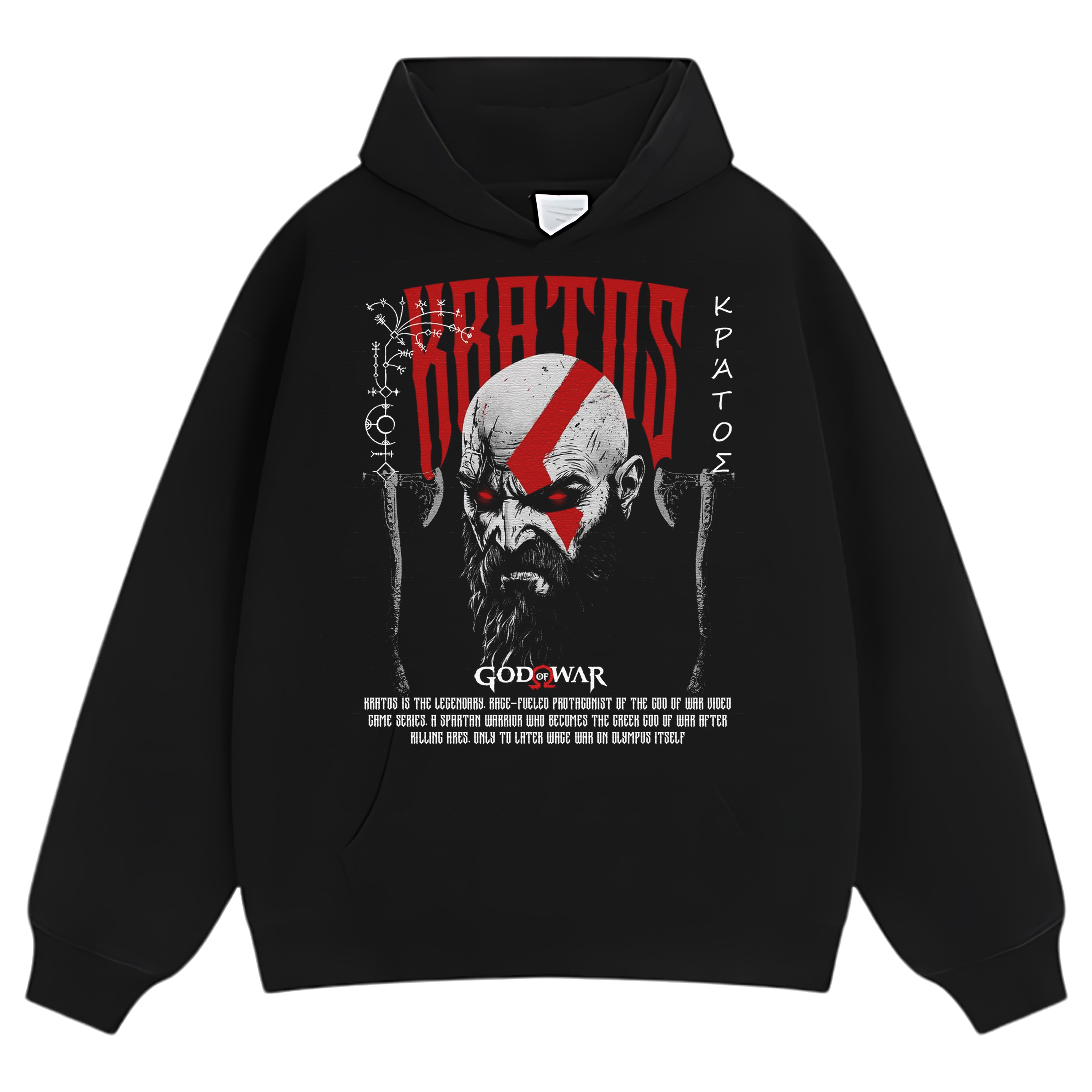 GOD OF WAR V2 TANK TOP & TEE & LONG SLEEVE & LAYERED LS & HOODIE