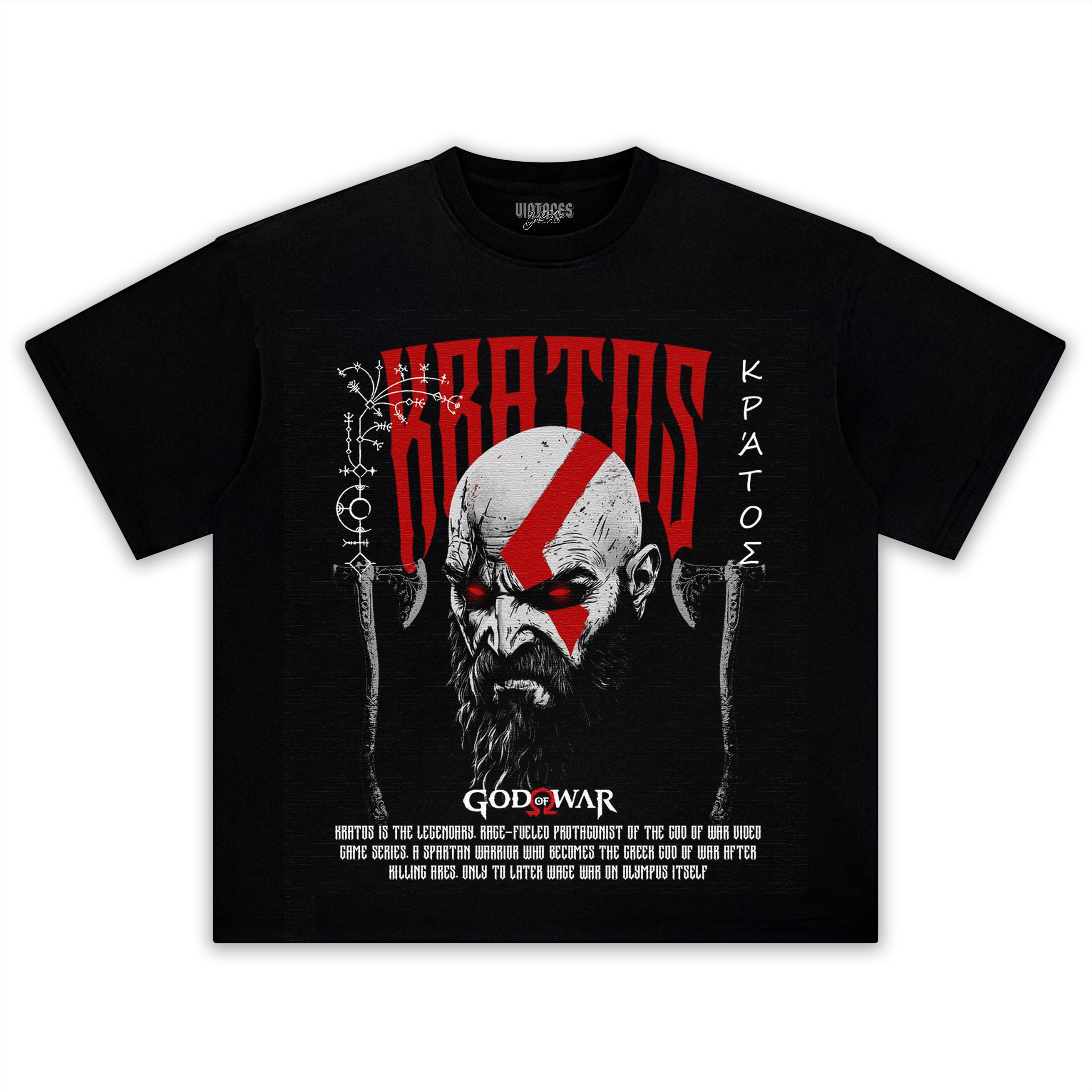 GOD OF WAR V2 TANK TOP & TEE & LONG SLEEVE & LAYERED LS & HOODIE