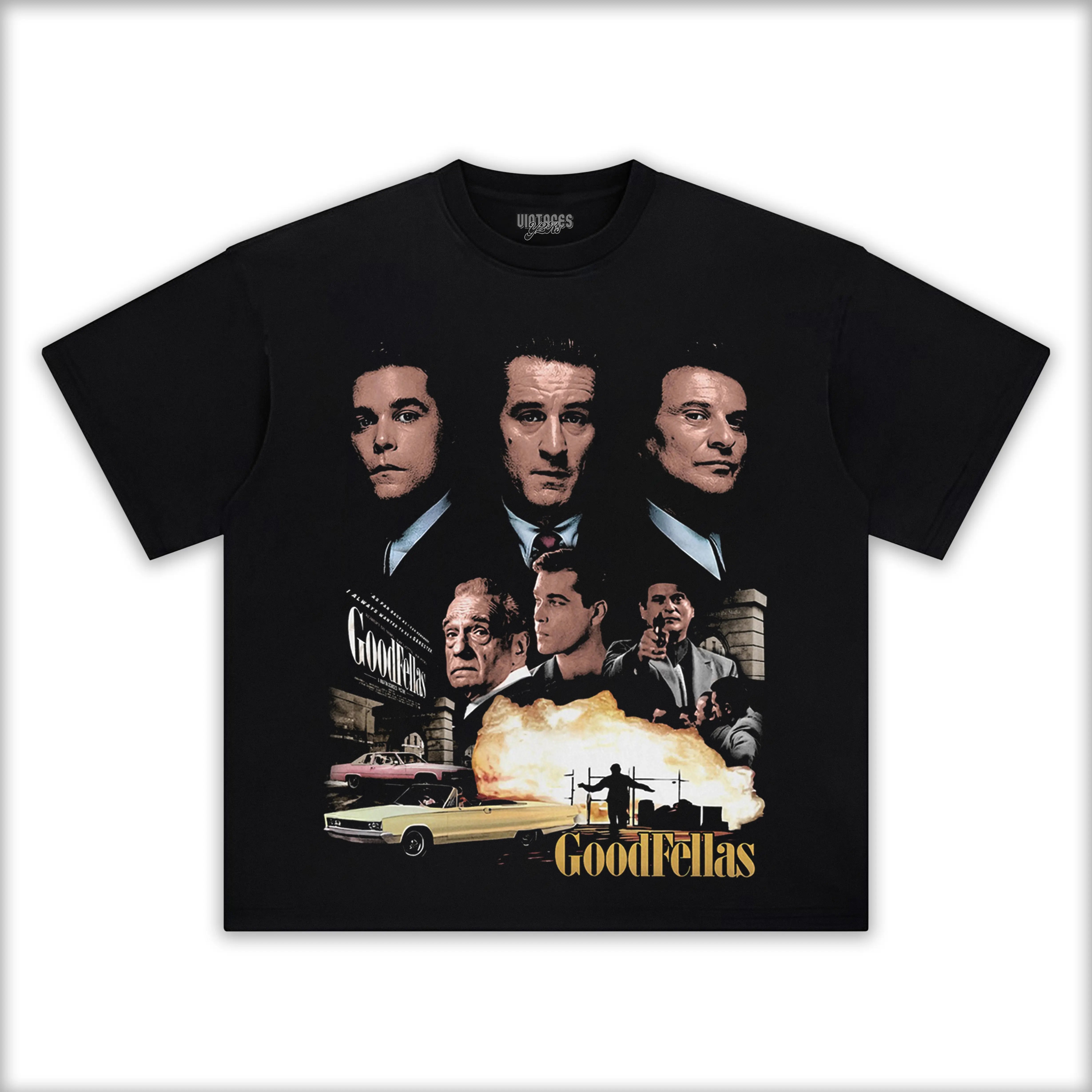 GOODFELLAS VINTAGE 1990 TEE - Y2K VINTAGES
