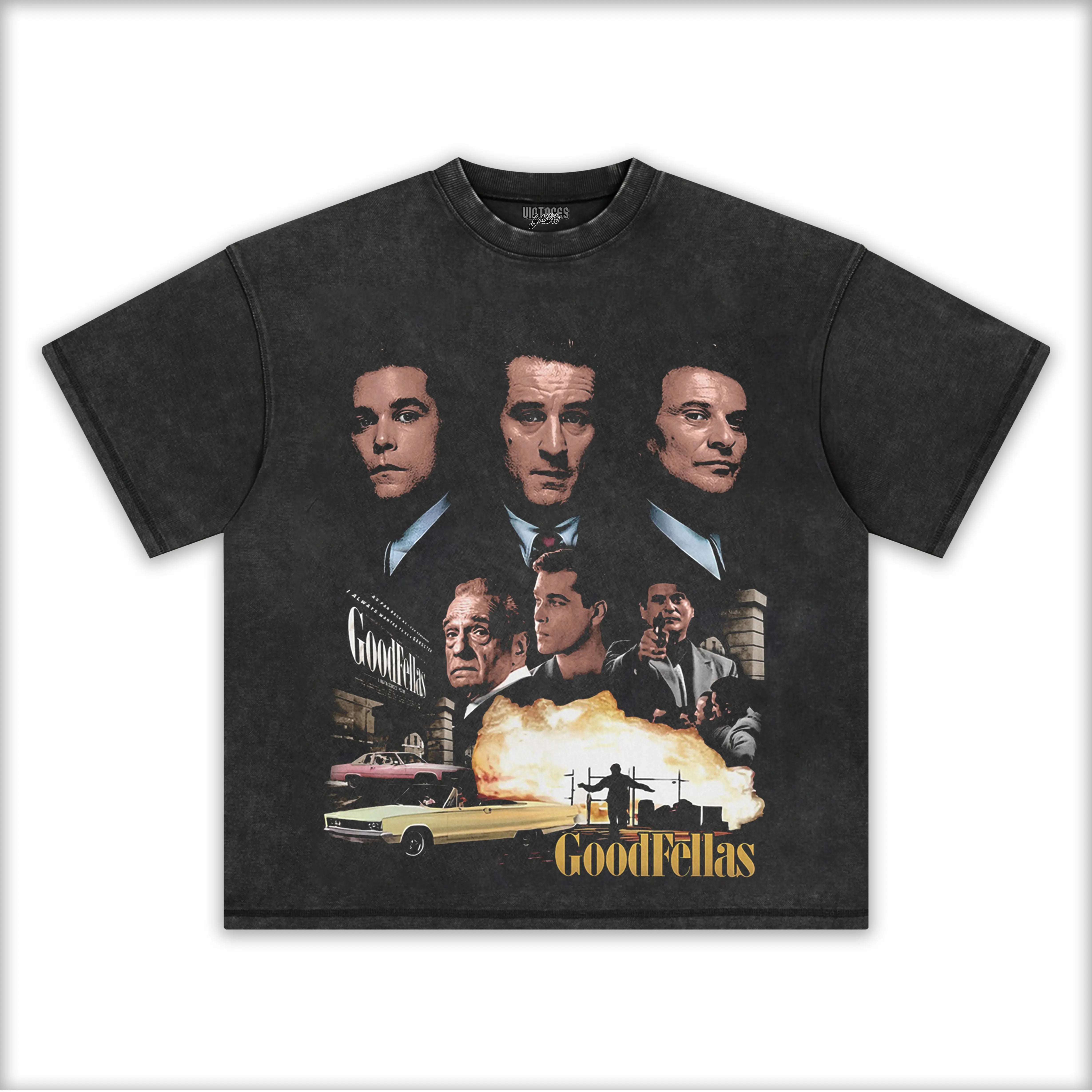 GOODFELLAS VINTAGE 1990 TEE - Y2K VINTAGES