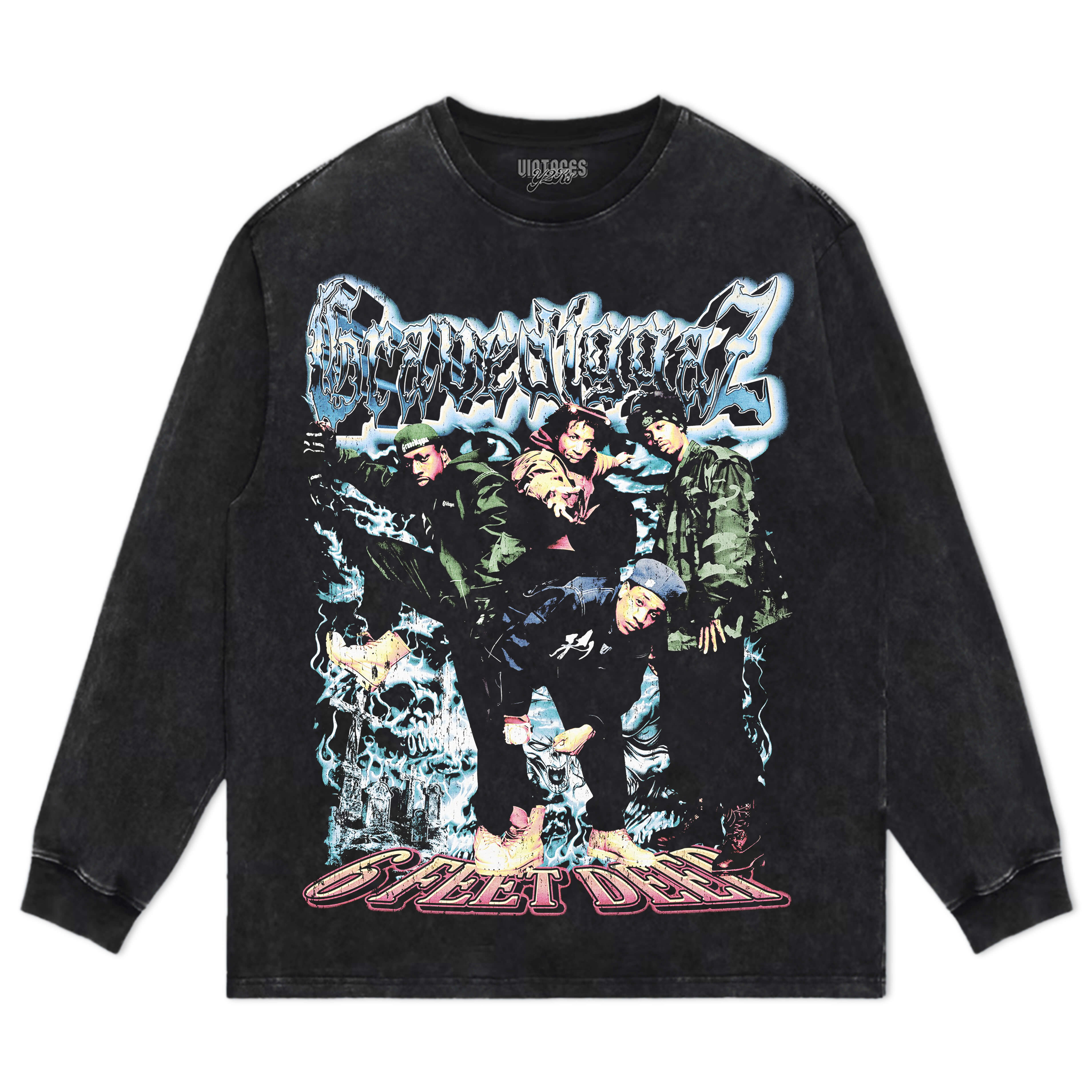 GRAVEDIGGAZ & 6 FEET DEEP TEE & LS & HOODIE