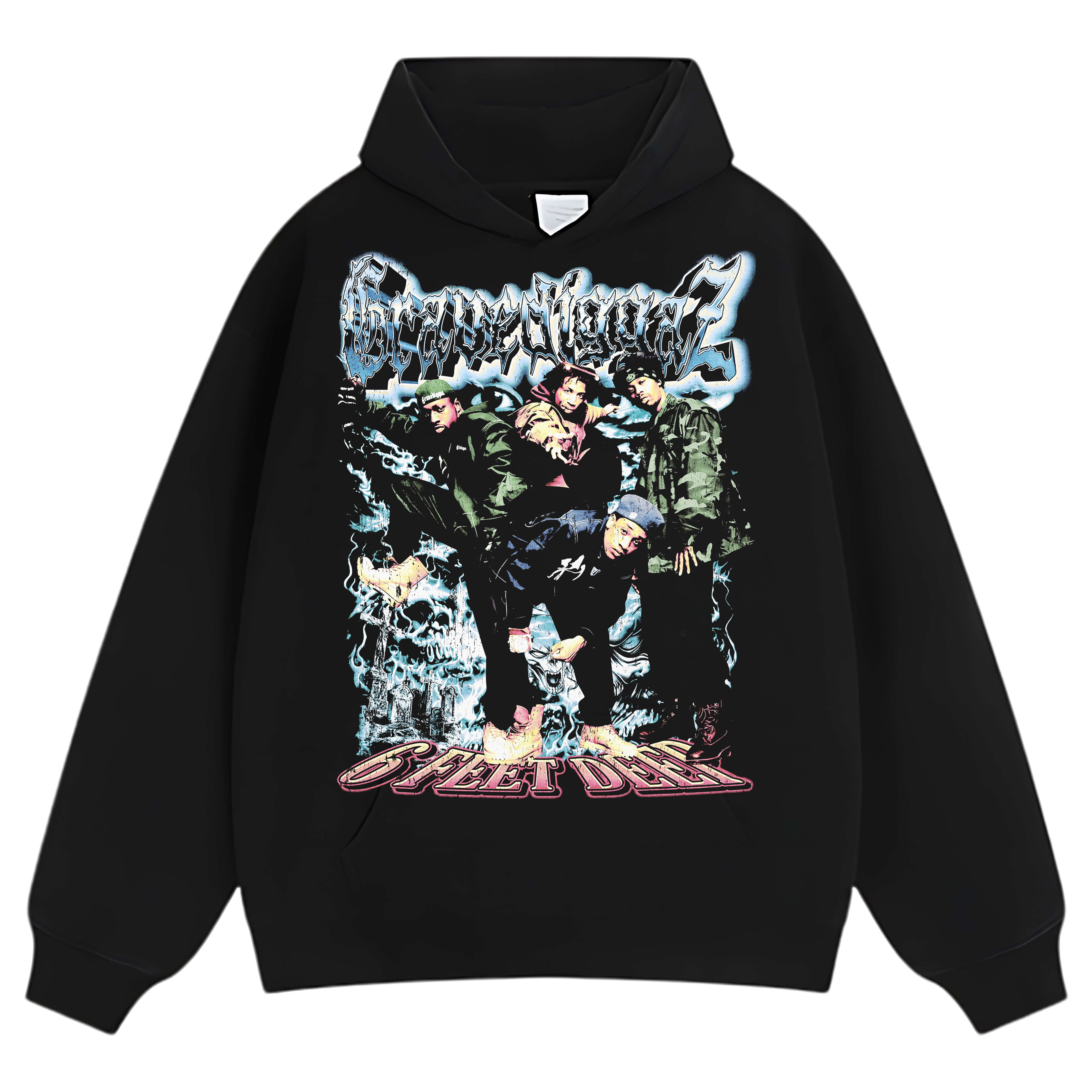 GRAVEDIGGAZ & 6 FEET DEEP TEE & LS & HOODIE
