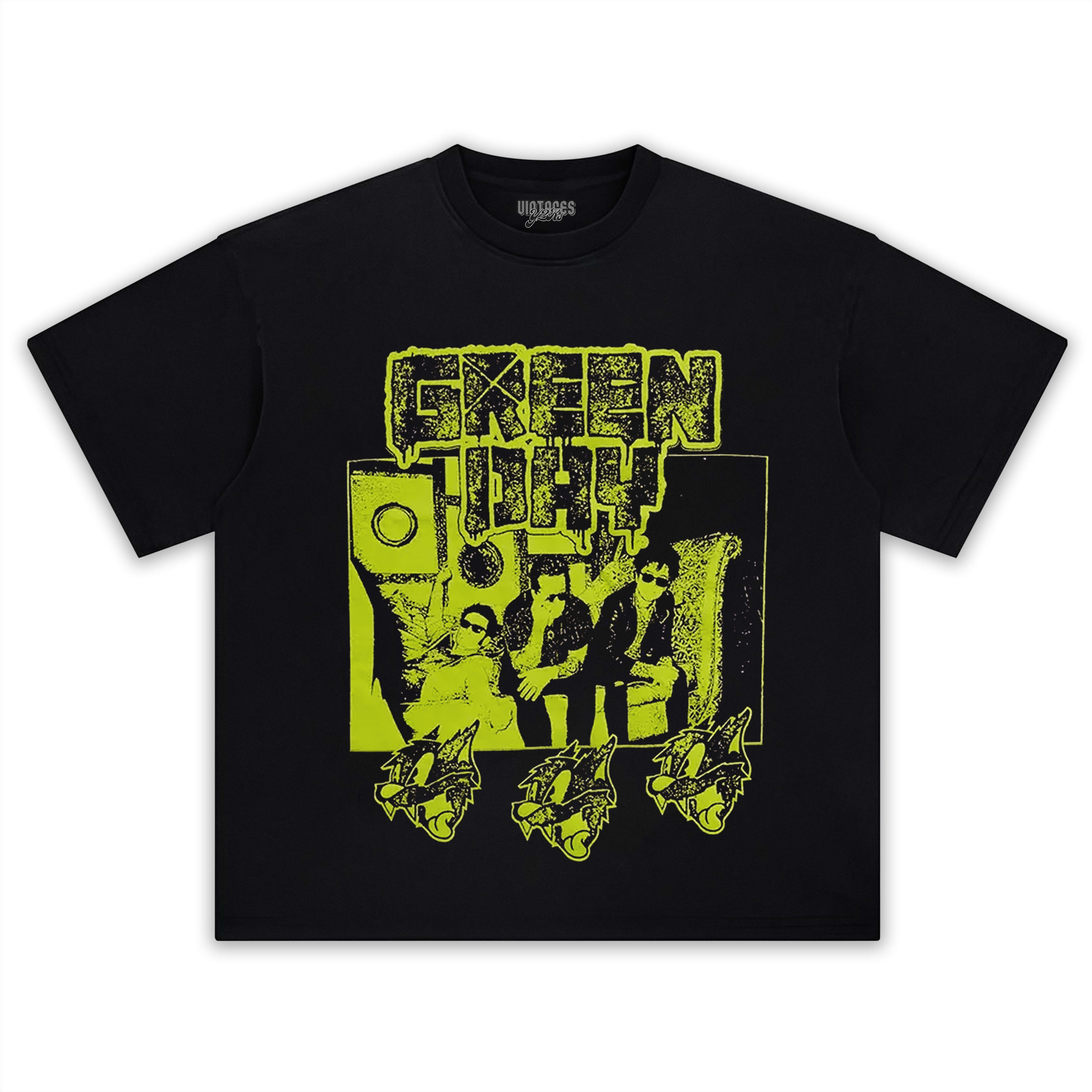 GREEN DAY TONAL GROUP PHOTO TEE