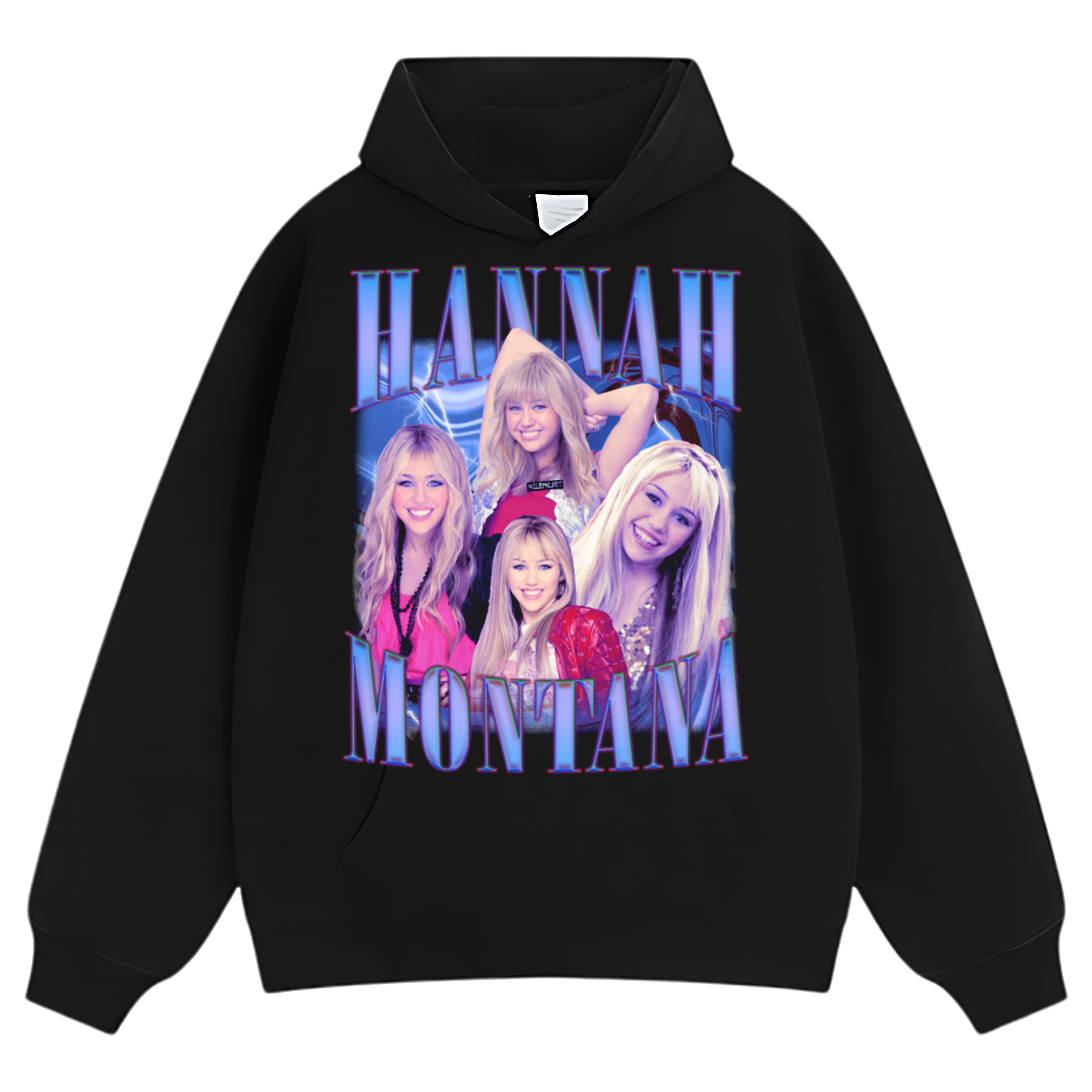 HANNAH MONTANA - VINTAGE 90S RETRO STYLE V2 TEE & LS & HOODIE