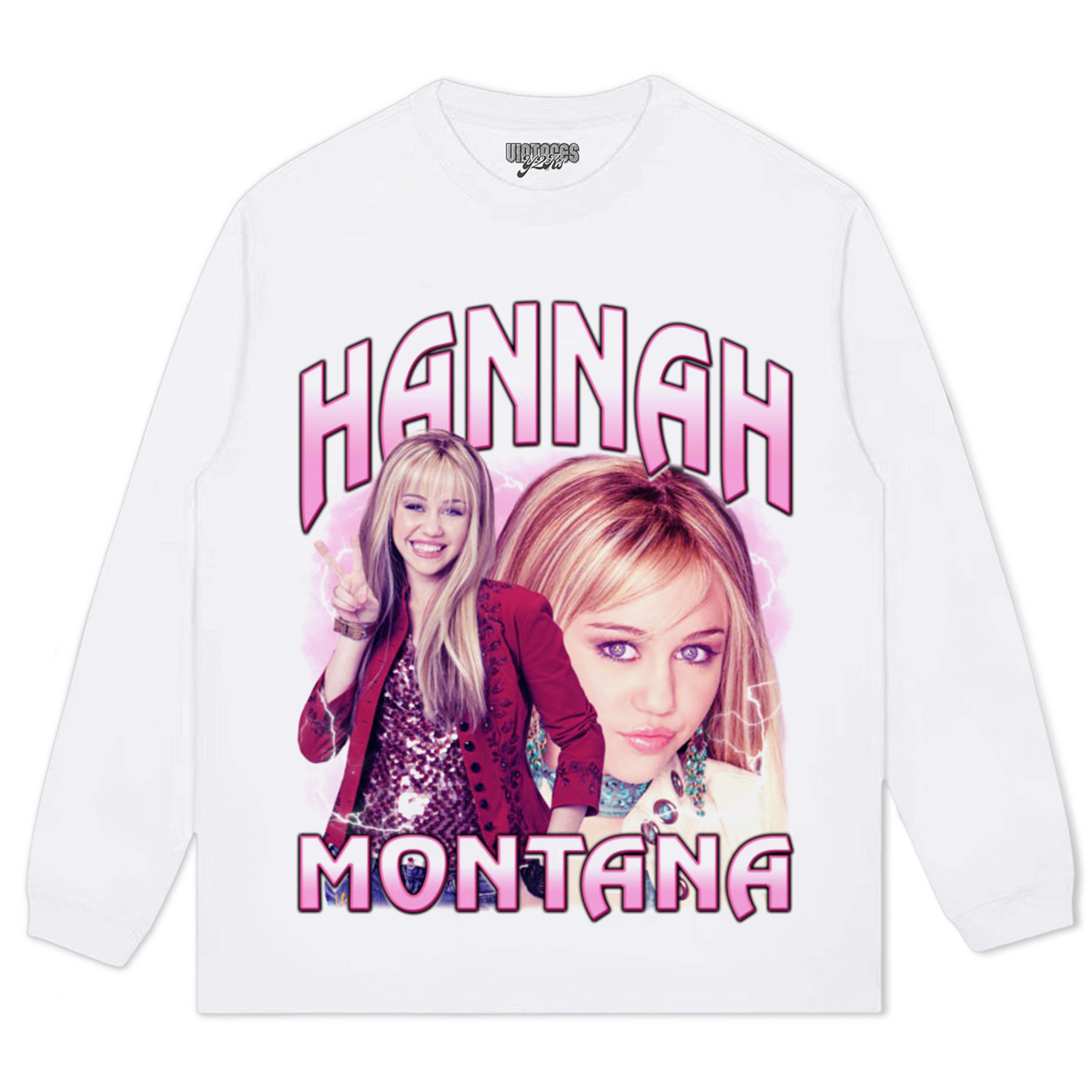 HANNAH MONTANA - VINTAGE 90S RETRO STYLE V3 TEE & LS & HOODIE