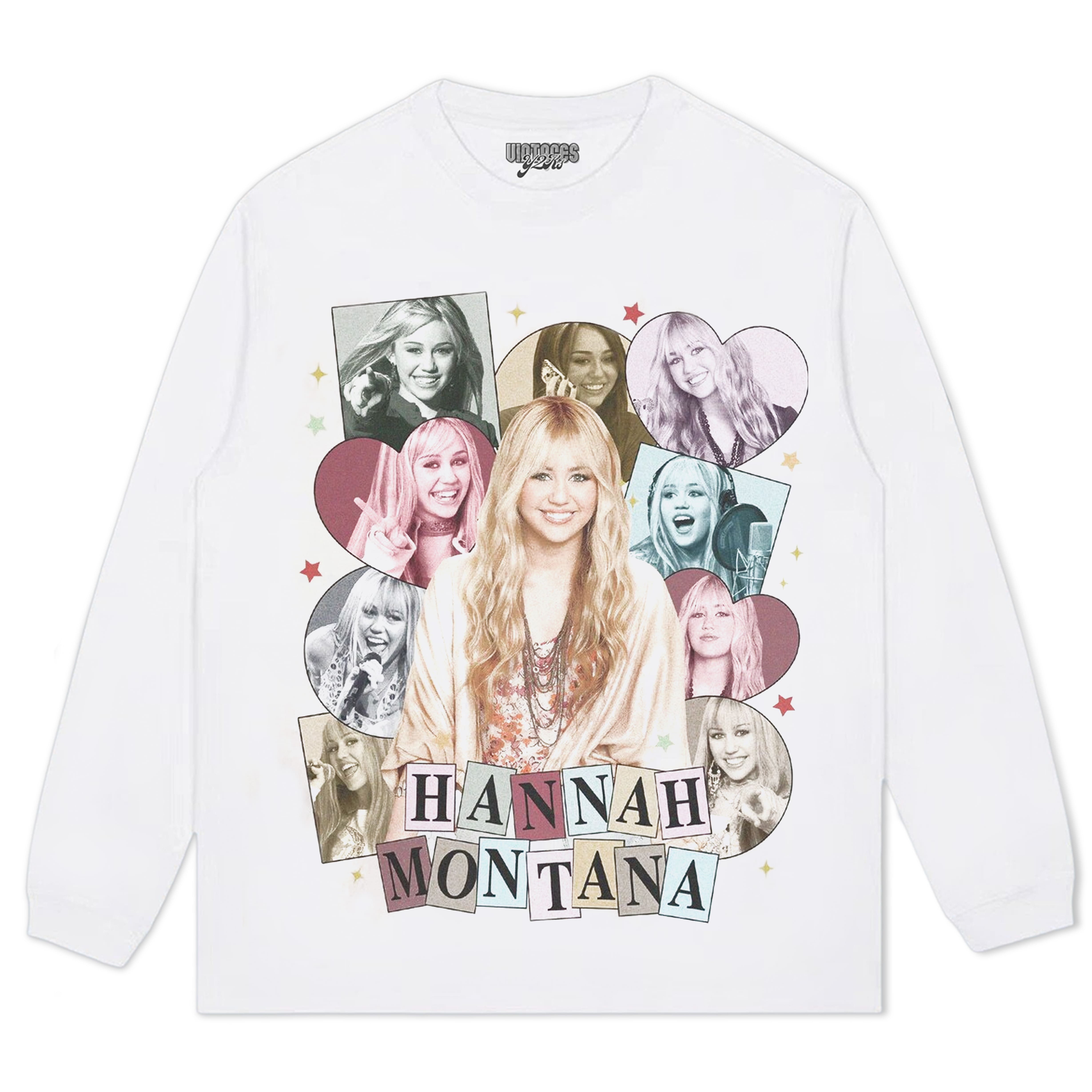 HANNAH MONTANA - VINTAGE 90S RETRO STYLE V4 TEE & LS & HOODIE