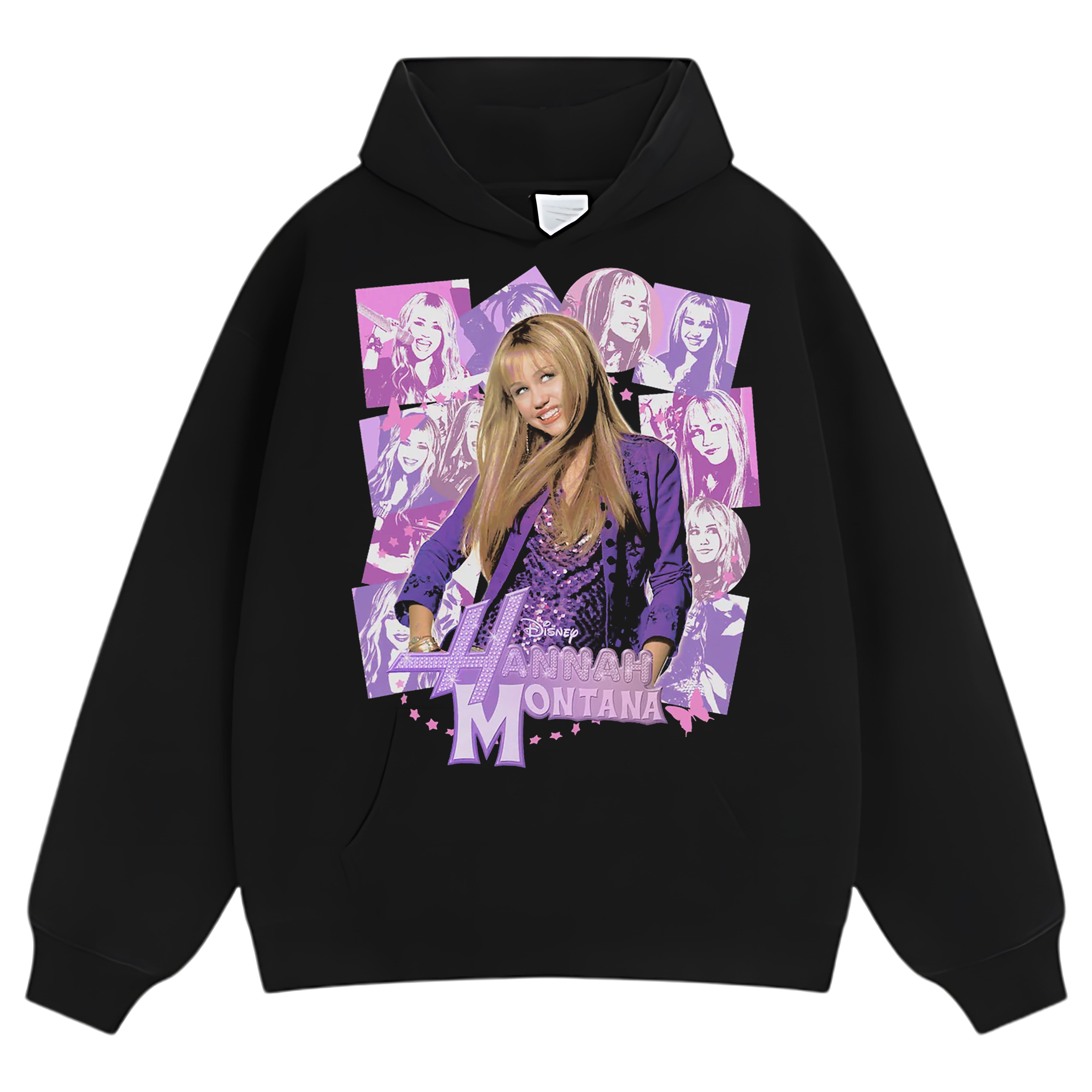 HANNAH MONTANA - VINTAGE 90S RETRO STYLE V5 TEE & LS & HOODIE