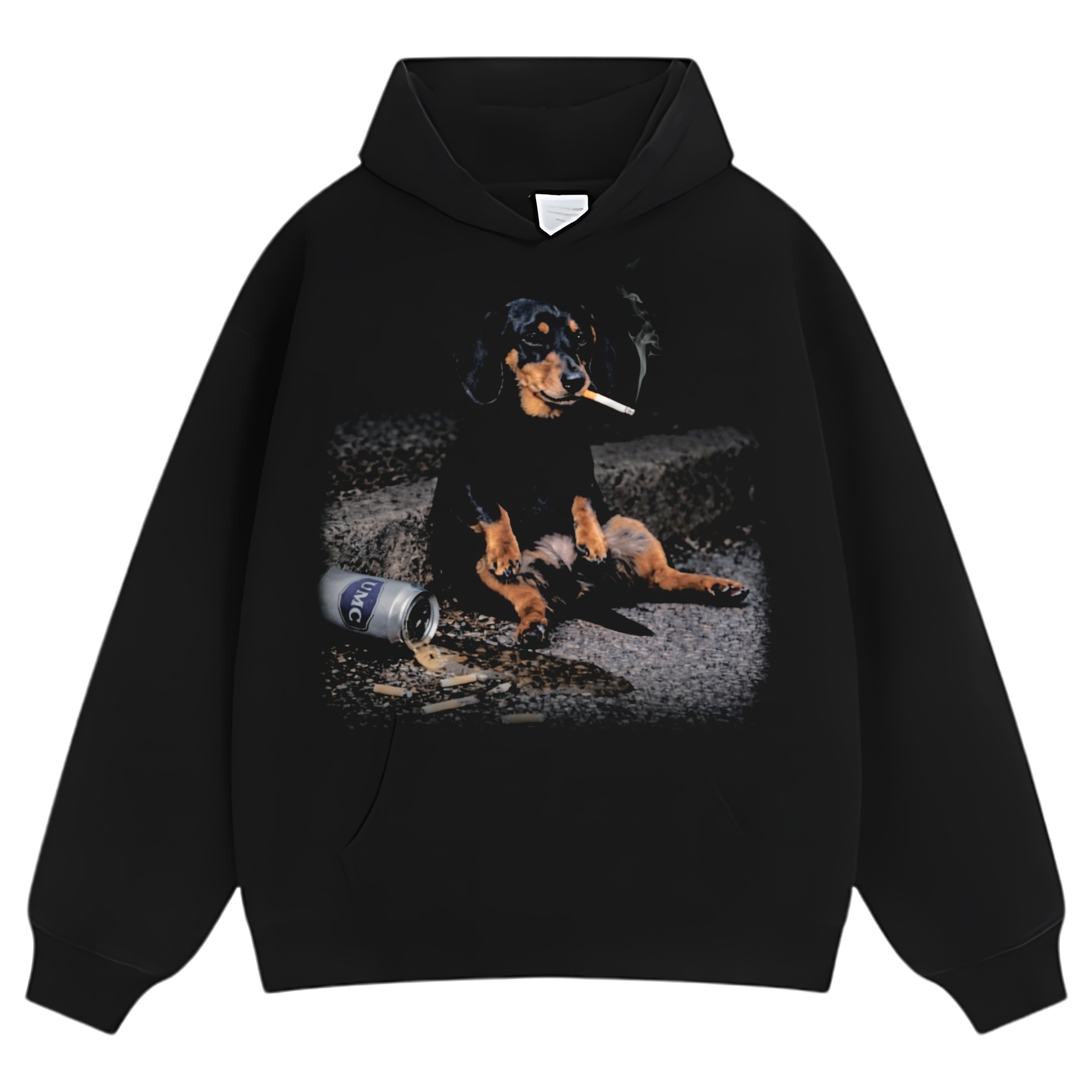 HARD DAYS - DACHSHUND TANK TOP & TEE & LONG SLEEVE & LAYERED LS & HOODIE