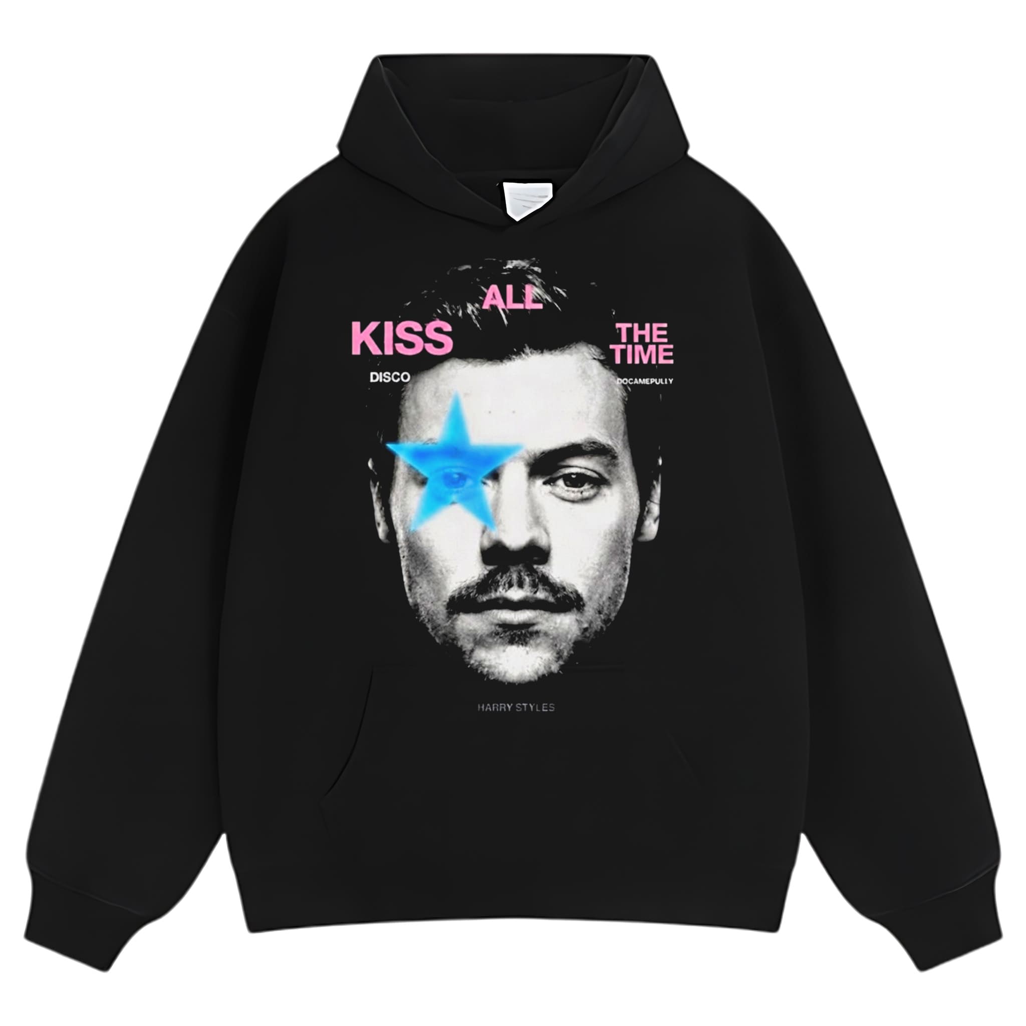 HARRY-STYLES STAR EYE KISS ALL THE TIME TOGETHER TOUR VINTAGE TANK TOP & TEE & LONG SLEEVE & LAYERED LS & HOODIE