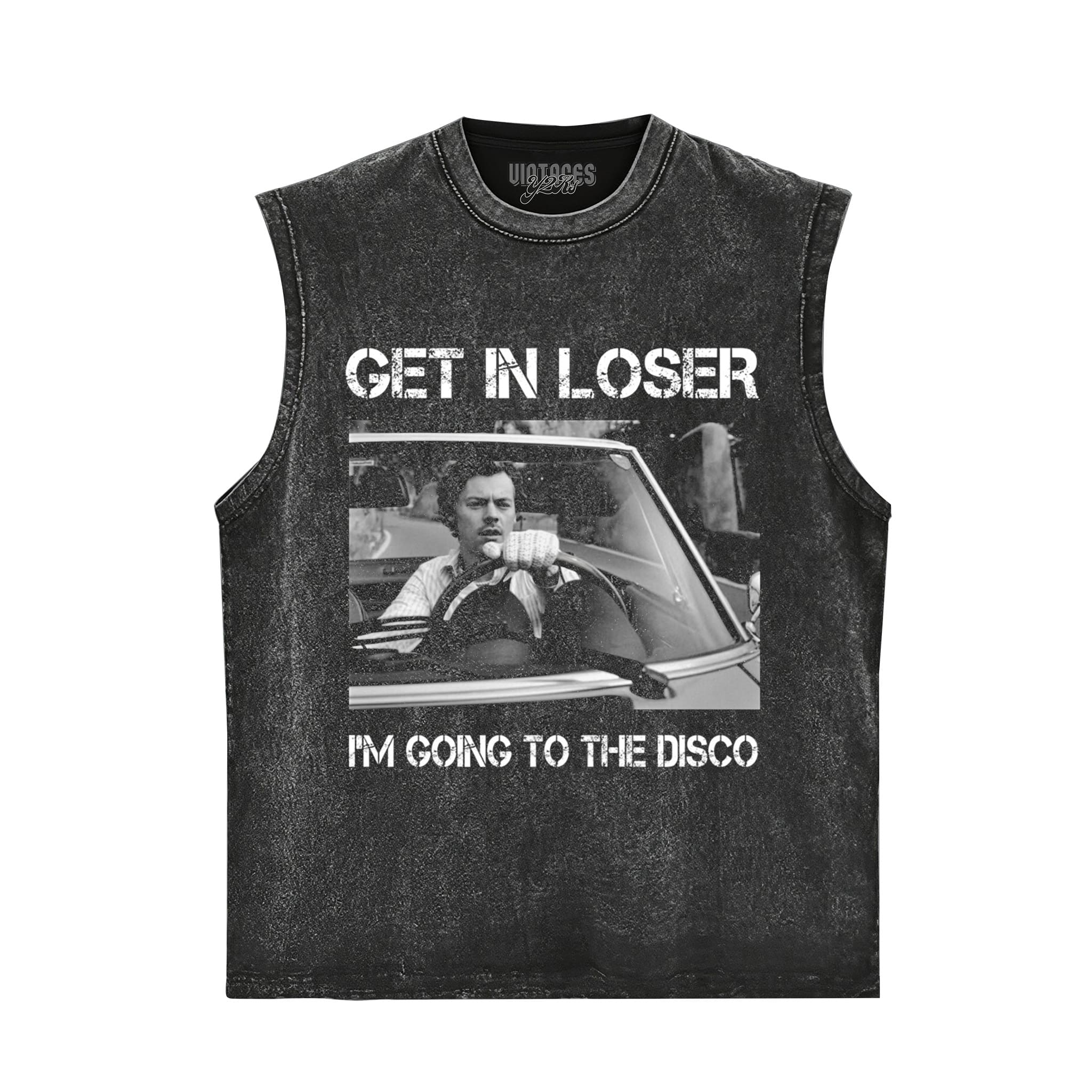 HARRY- STYLES GET IN LOSER I'M GOING TO THE DISCO TANK TOP & TEE & LONG SLEEVE & LAYERED LS & HOODIE