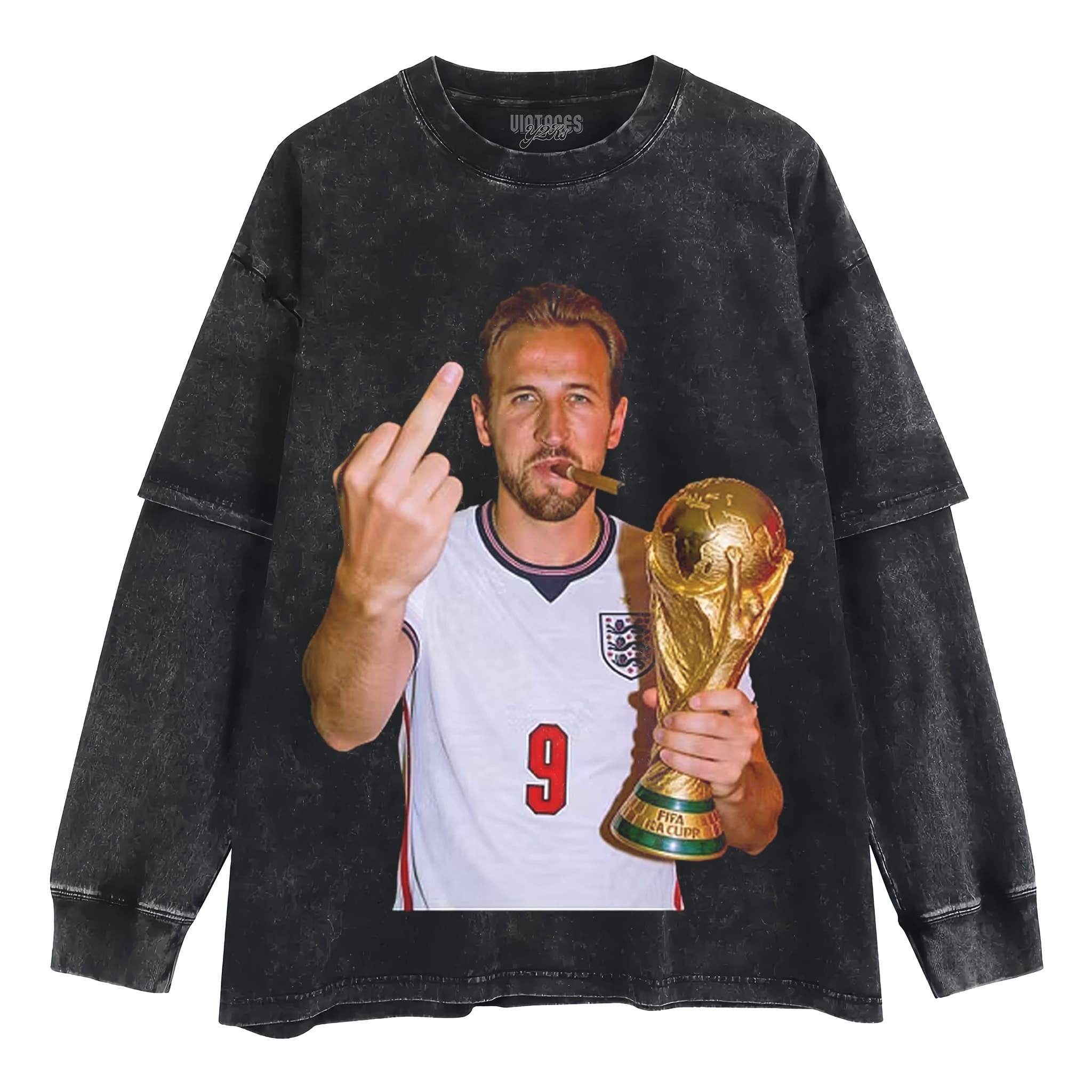 HARRY KANE ENGLAND TANK TOP & TEE & LONG SLEEVE & LAYERED LS & HOODIE