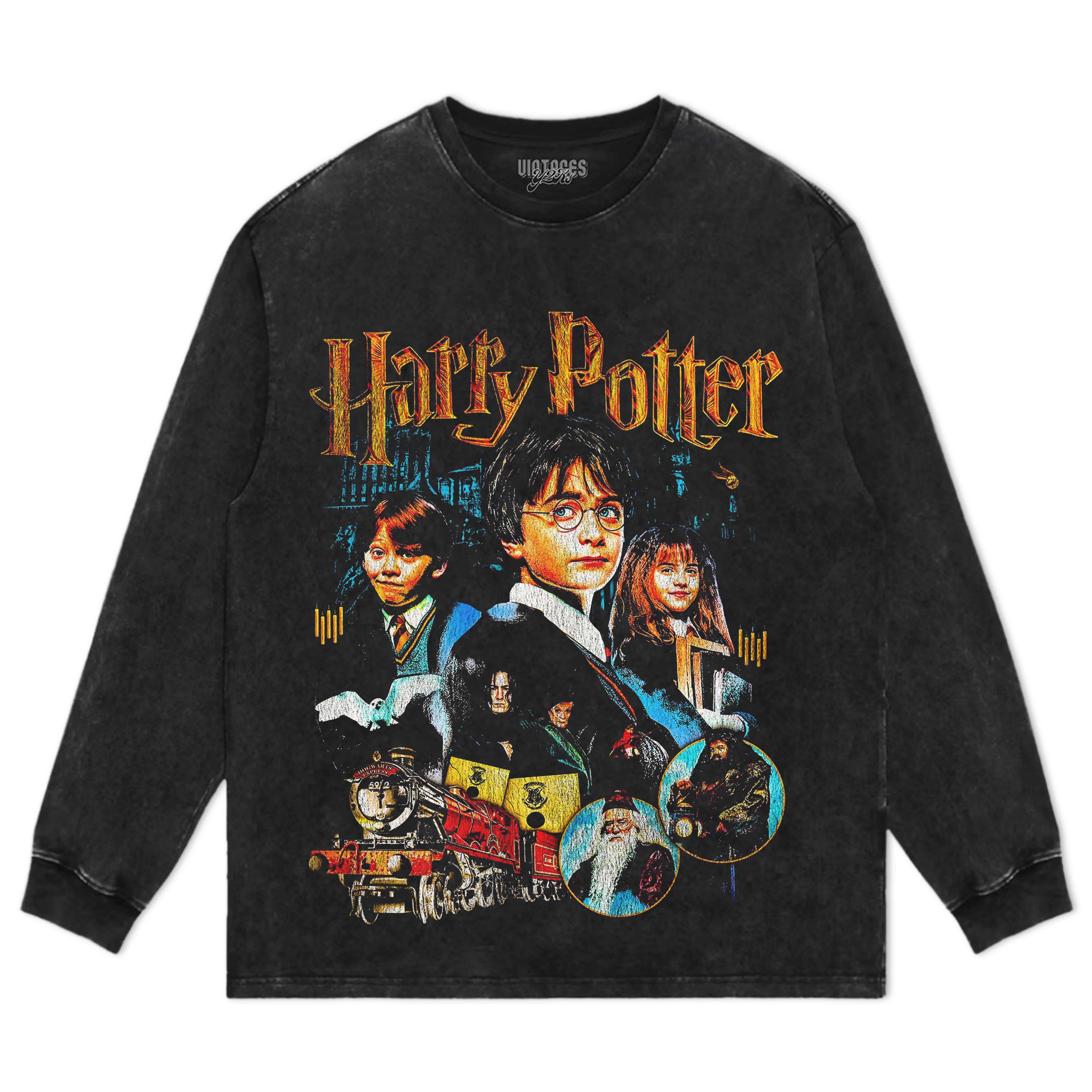 HARRY POTTER RETRO TEE & LS & HOODIE