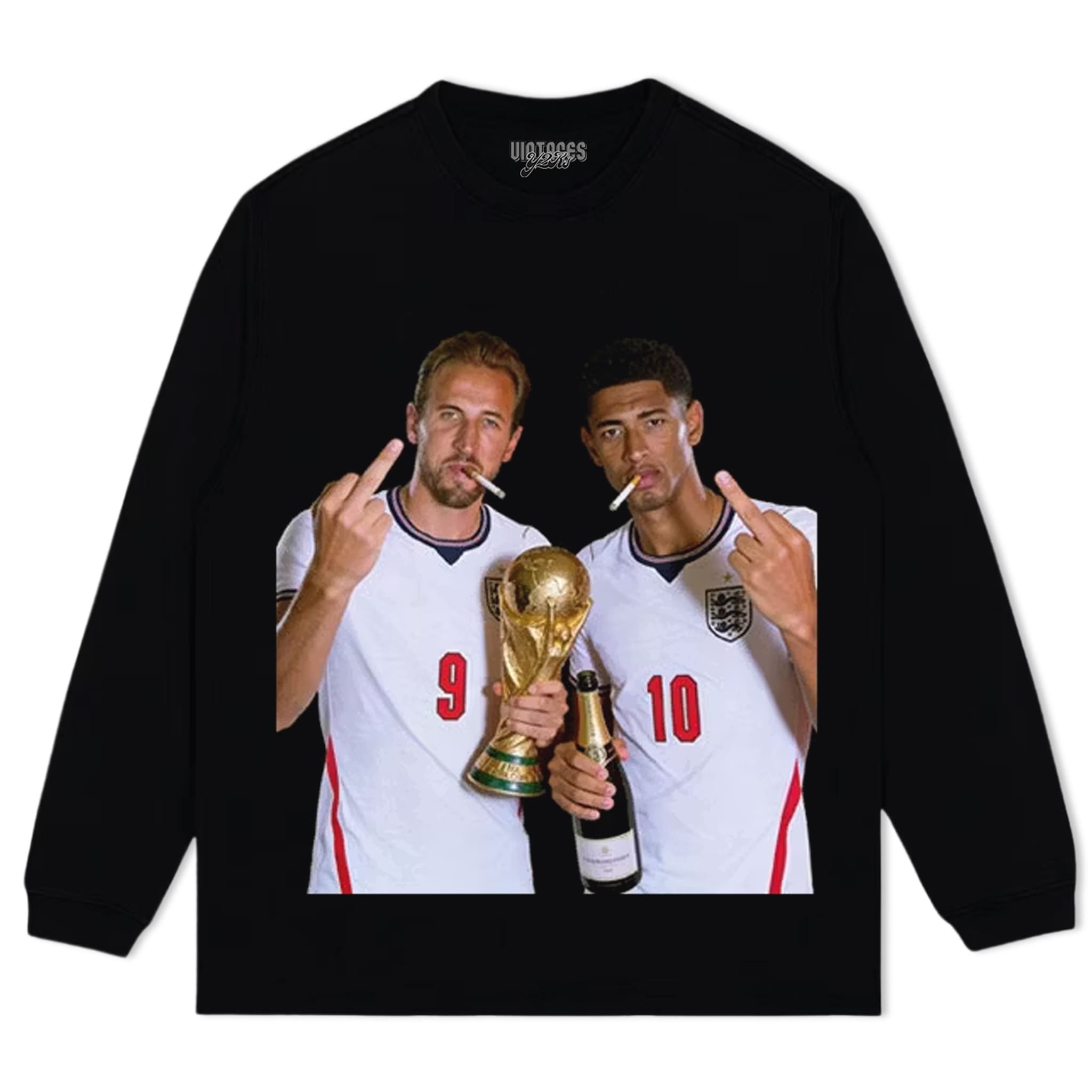 HARRY KANE & JUDE BELLINGHAM TANK TOP & TEE & LONG SLEEVE & LAYERED LS & HOODIE