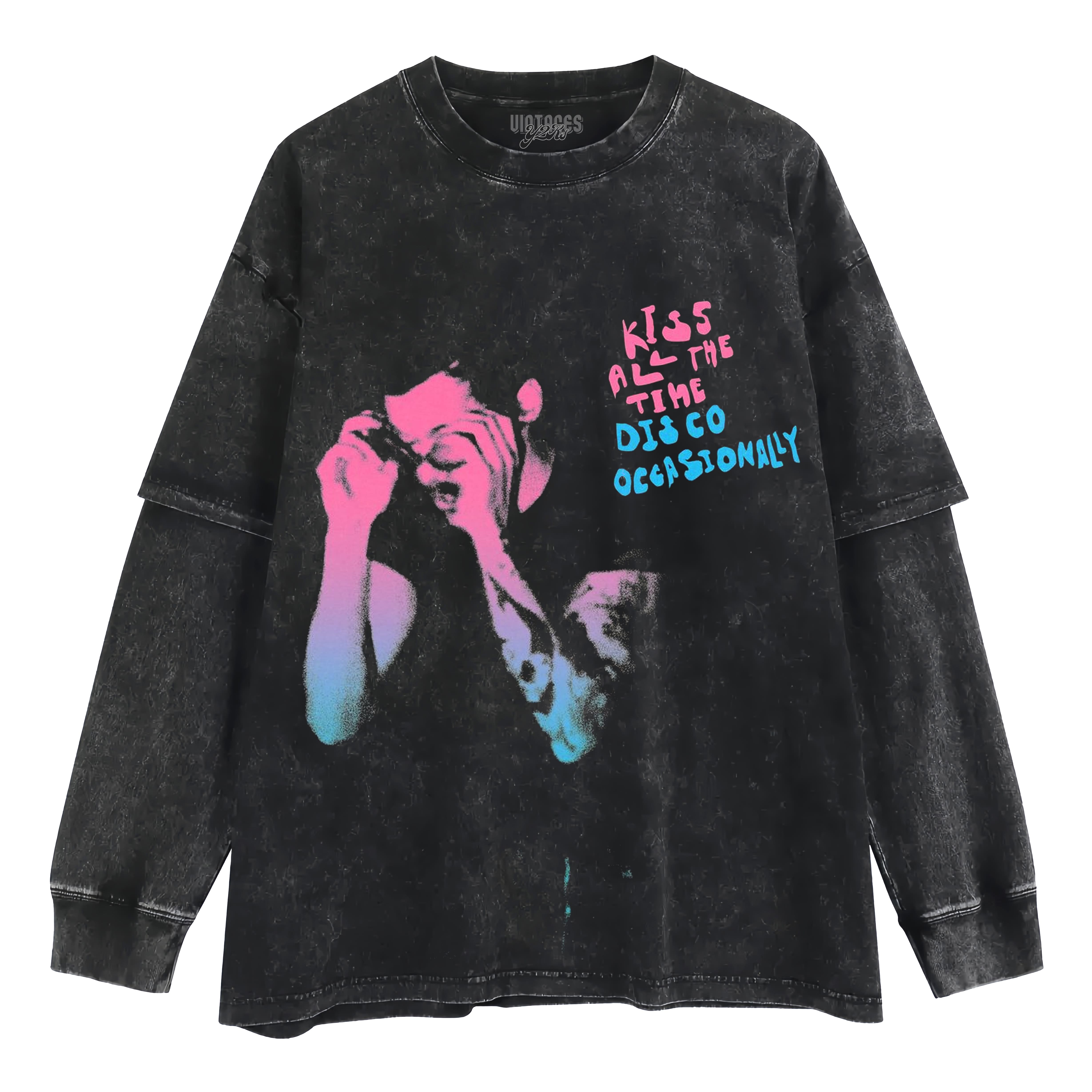 HARRY STYLES - KISS ALL THE TIME 3 LAYERED LONG SLEEVE