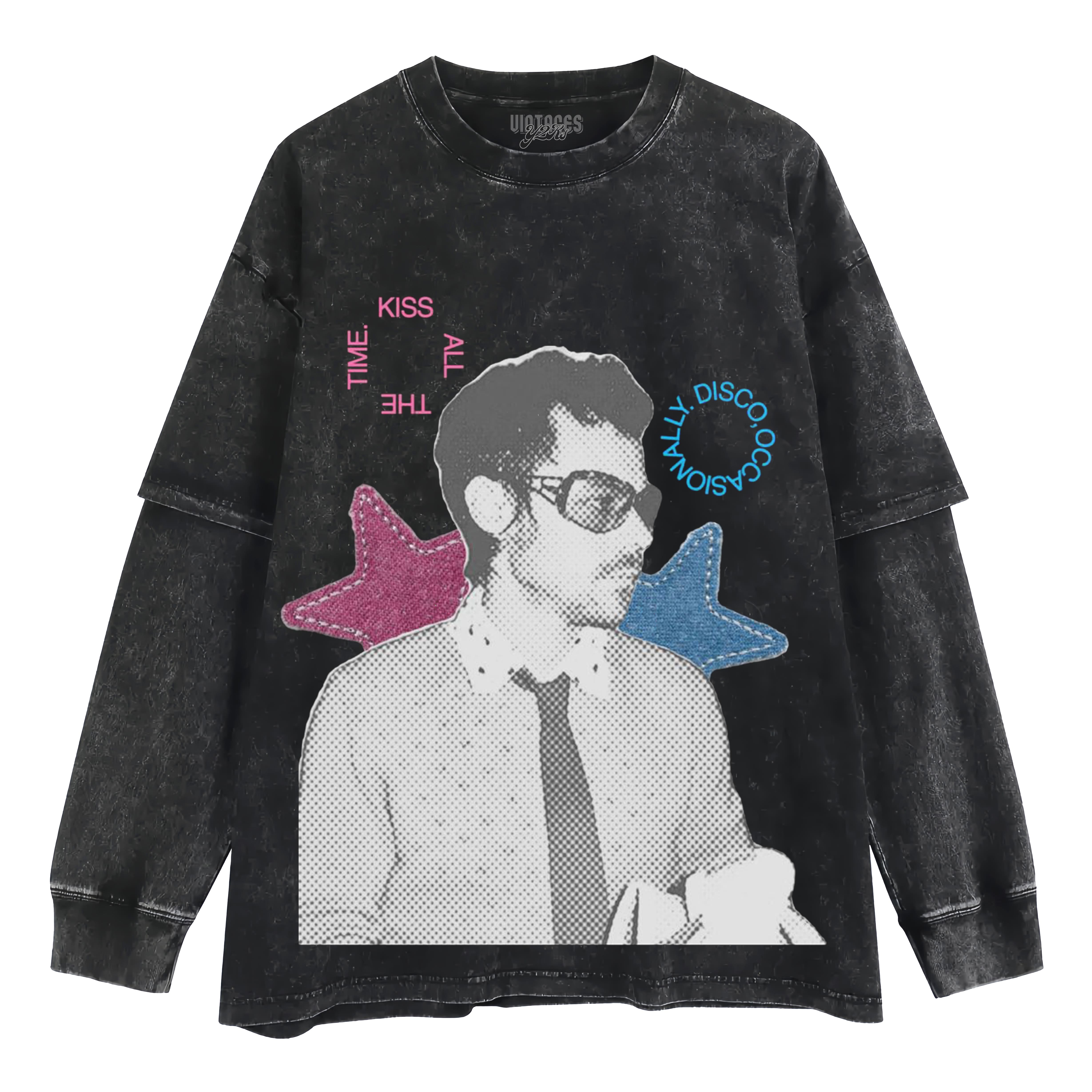 HARRY STYLES - KISS ALL THE TIME 4 LAYERED LONG SLEEVE