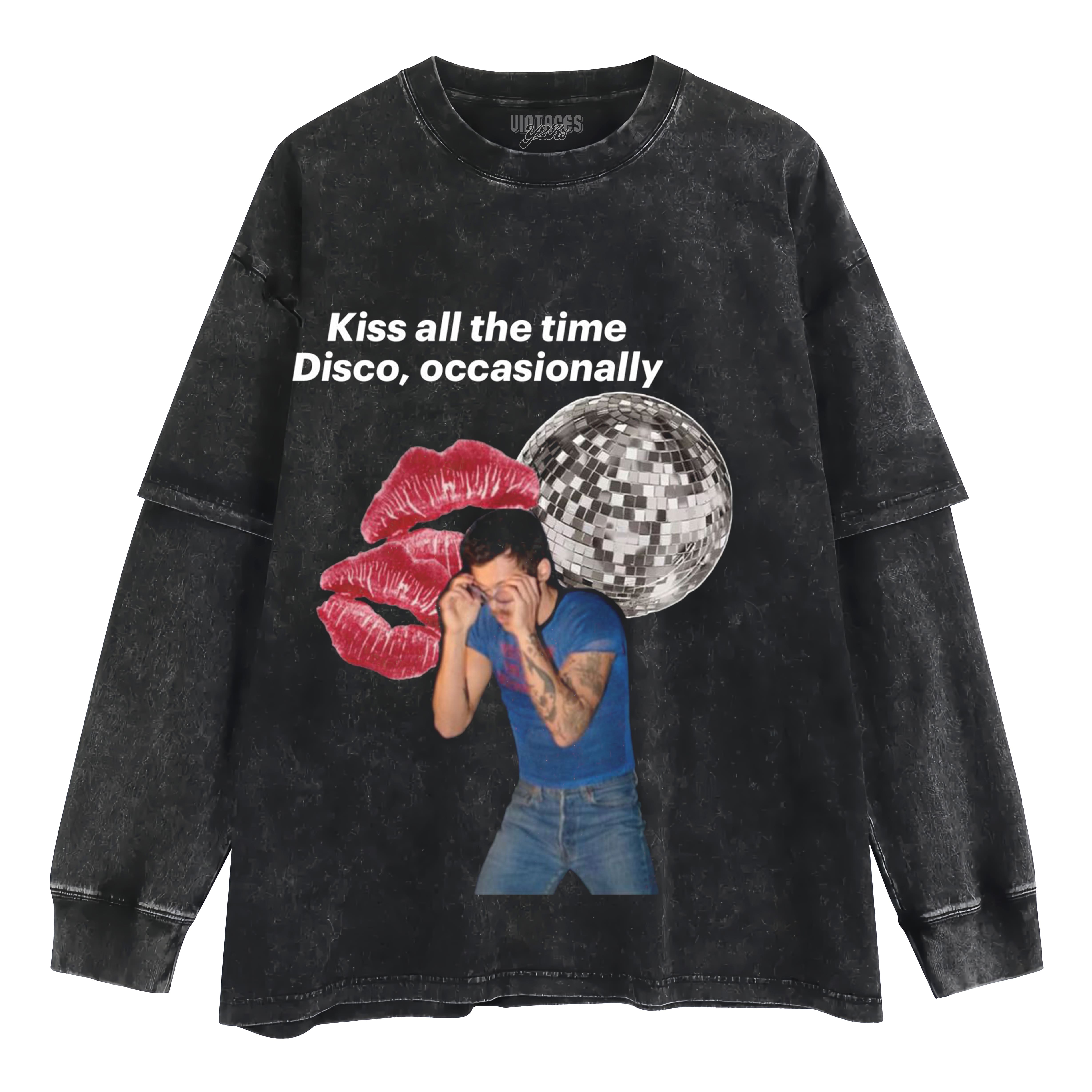 HARRY STYLES - KISS ALL THE TIME 5 LAYERED LONG SLEEVE