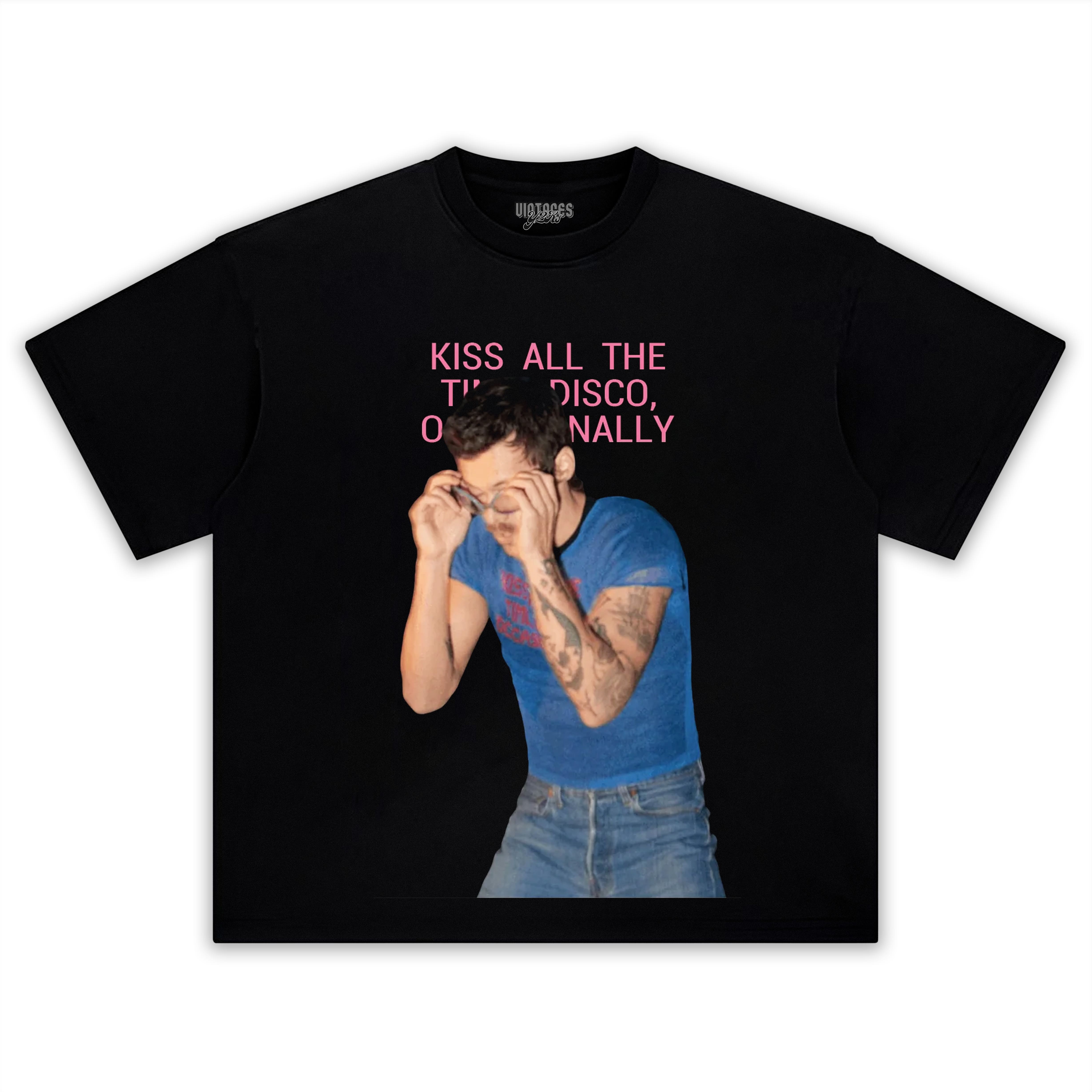 HARRY STYLES & KISS ALL THE TIME. DISCO, OCCASIONALLY V3 TEE & LS & HOODIE