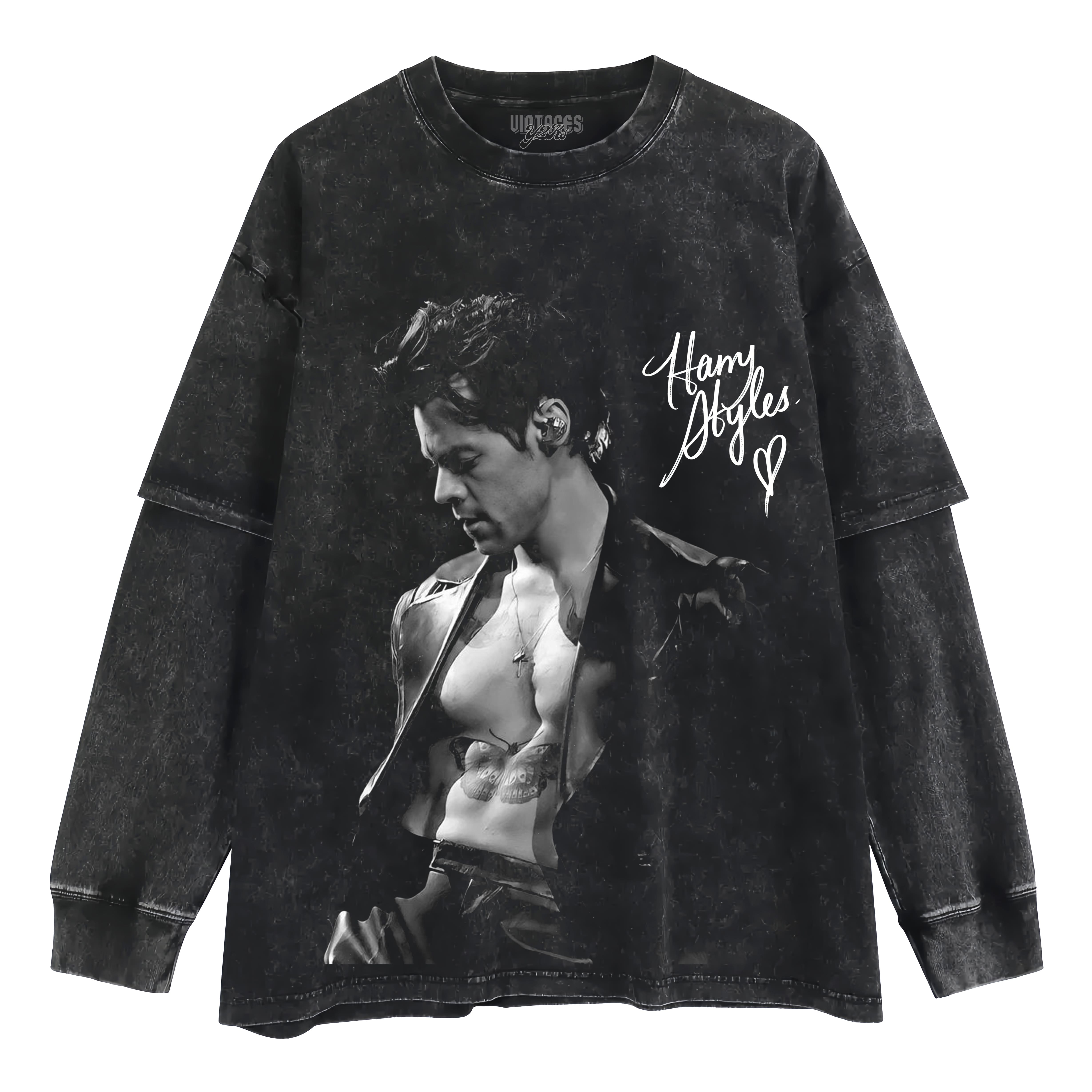 HARRY STYLES NEW LAYERED LONG SLEEVE