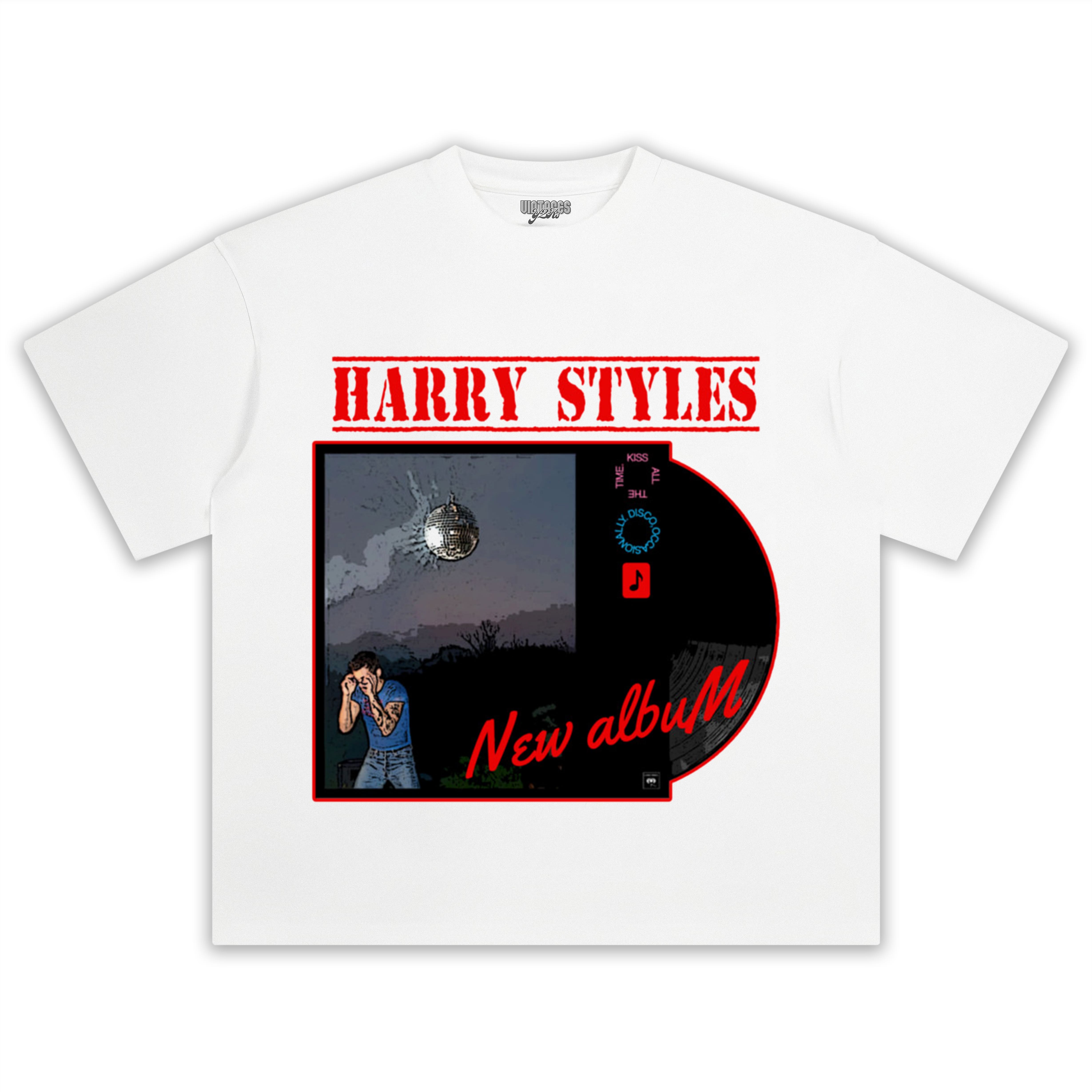 HARRY STYLES NEW ALBUM TEE & LS & HOODIE