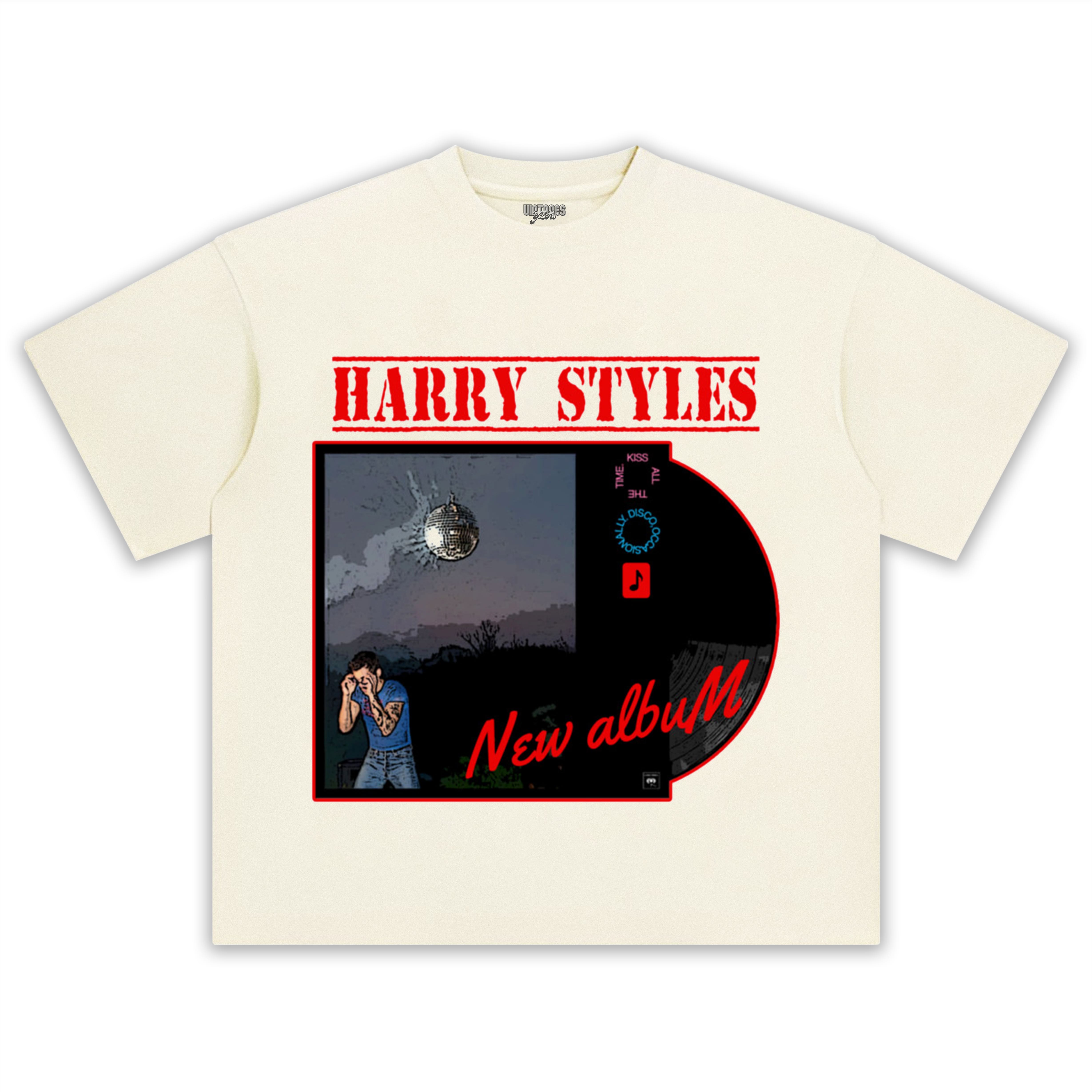 HARRY STYLES NEW ALBUM TEE & LS & HOODIE