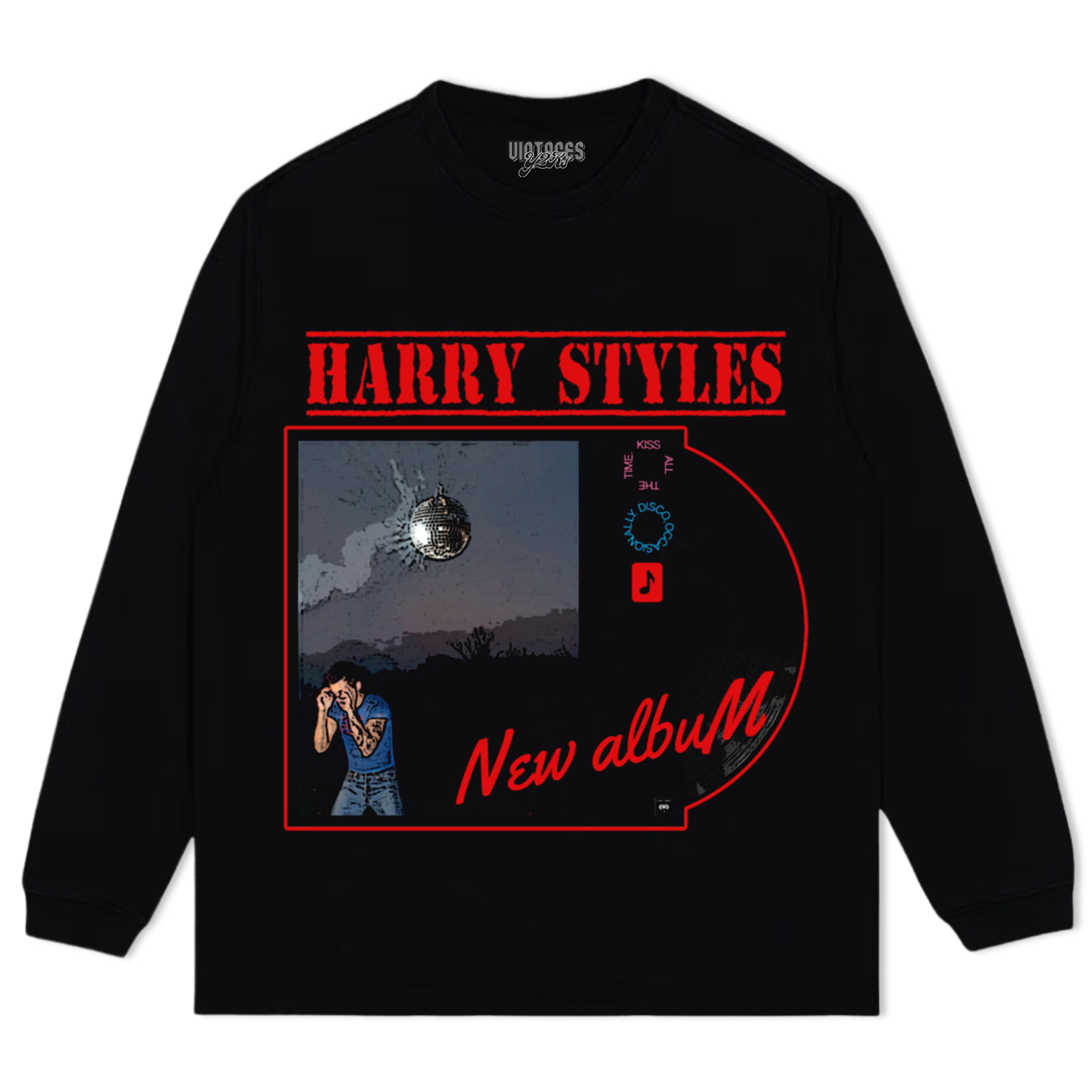 HARRY STYLES NEW ALBUM TEE & LS & HOODIE