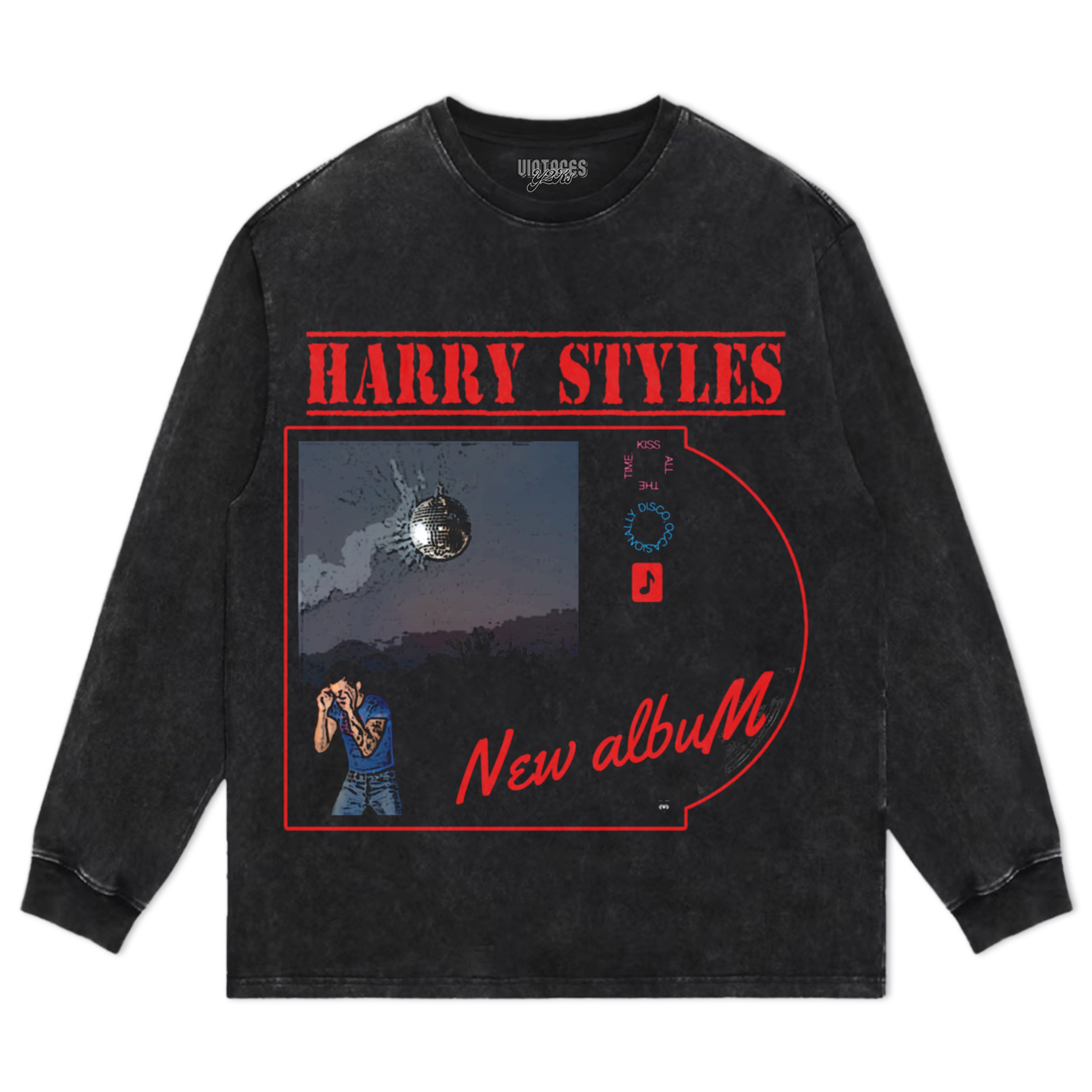 HARRY STYLES NEW ALBUM TEE & LS & HOODIE