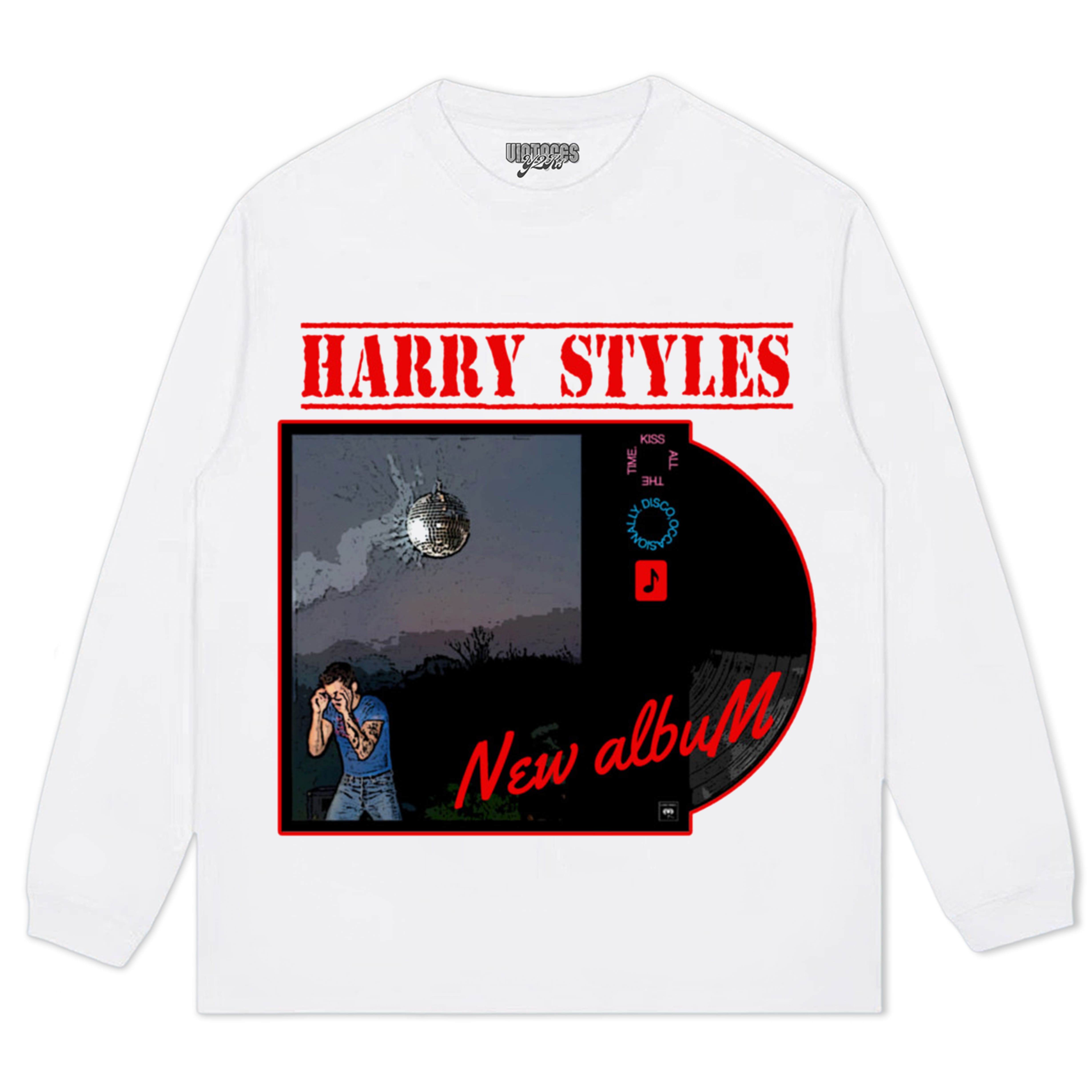 HARRY STYLES NEW ALBUM TEE & LS & HOODIE