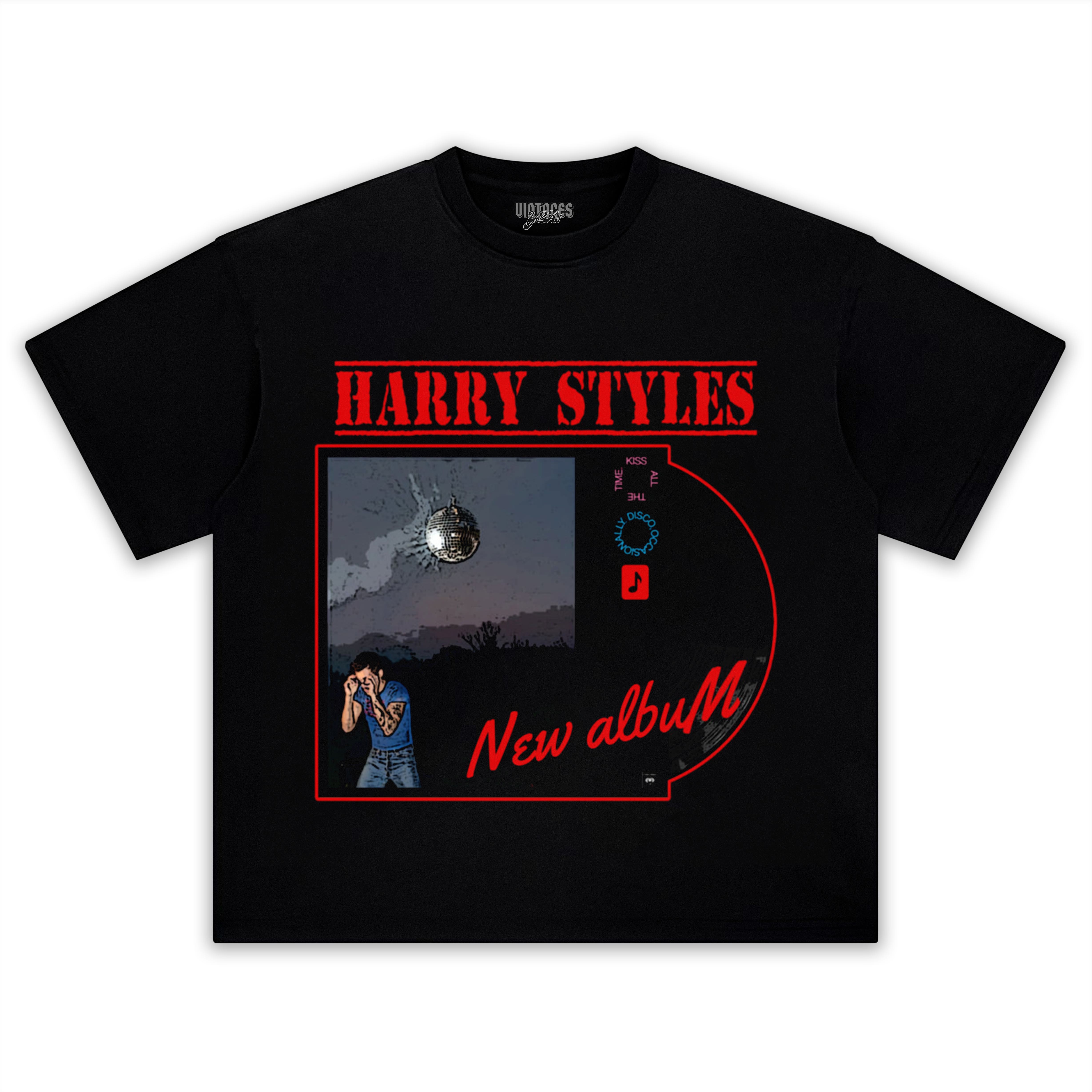 HARRY STYLES NEW ALBUM TEE & LS & HOODIE