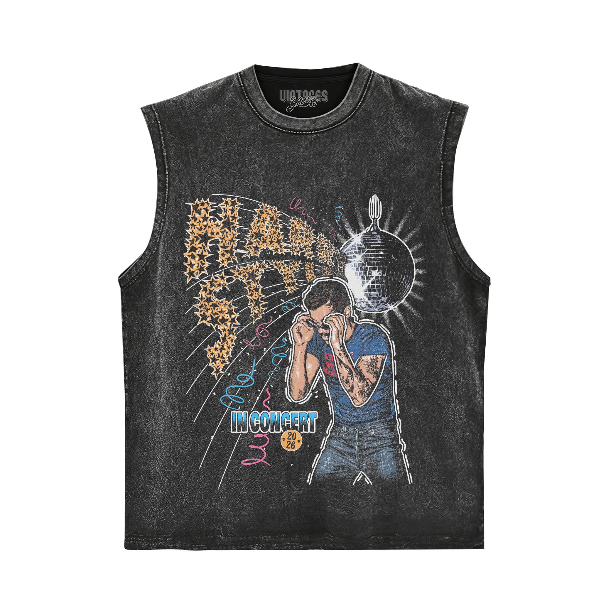 HARRY STYLES VINTAGE 2026 TANK TOP & TEE & LONG SLEEVE & LAYERED LS & HOODIE