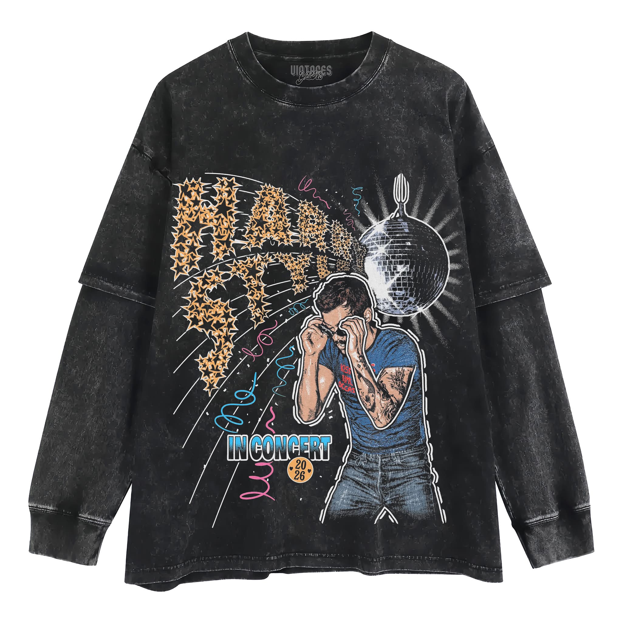HARRY STYLES VINTAGE 2026 TANK TOP & TEE & LONG SLEEVE & LAYERED LS & HOODIE