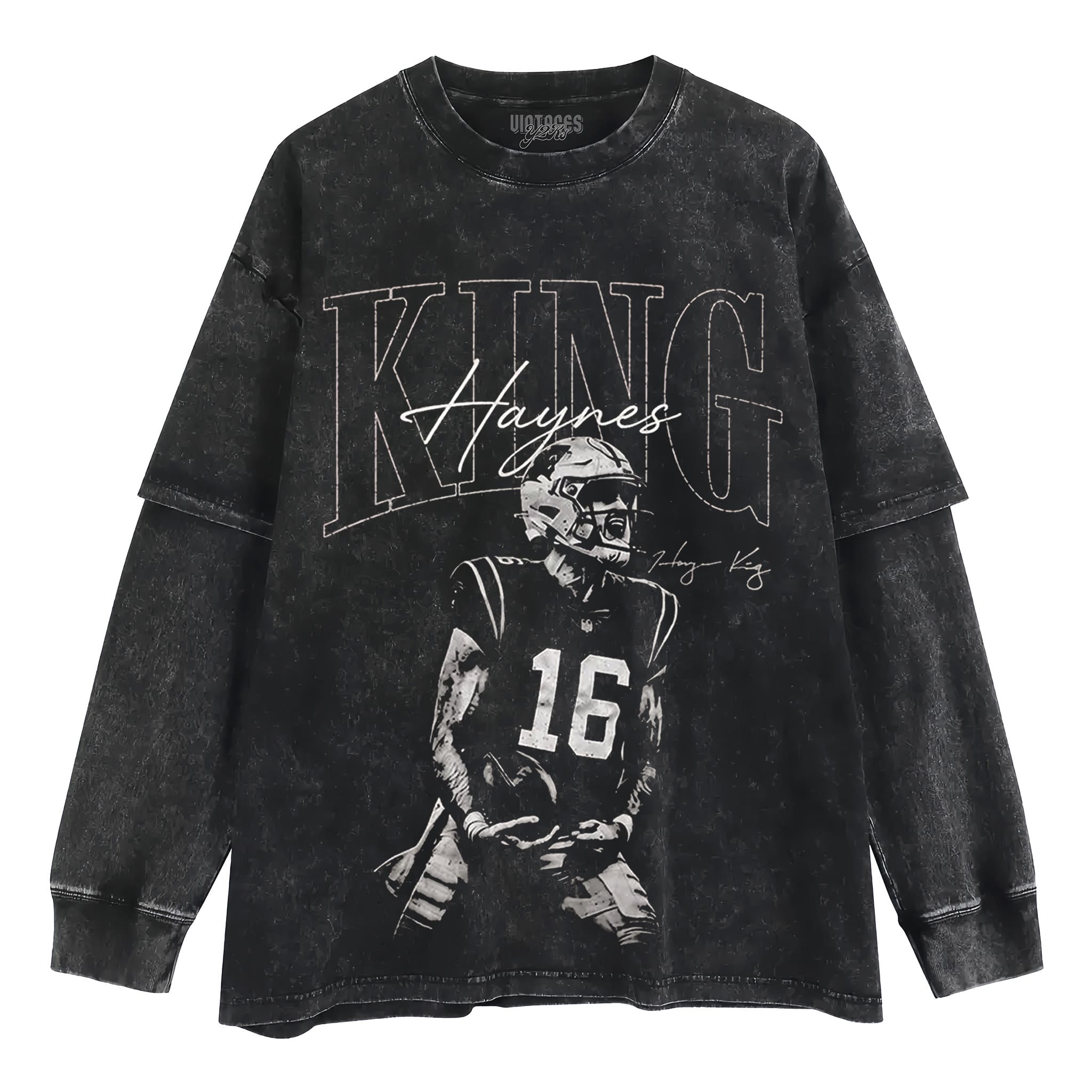 HAYNES KING FOOTBALL V2 TANK TOP & TEE & LONG SLEEVE & LAYERED LS & HOODIE