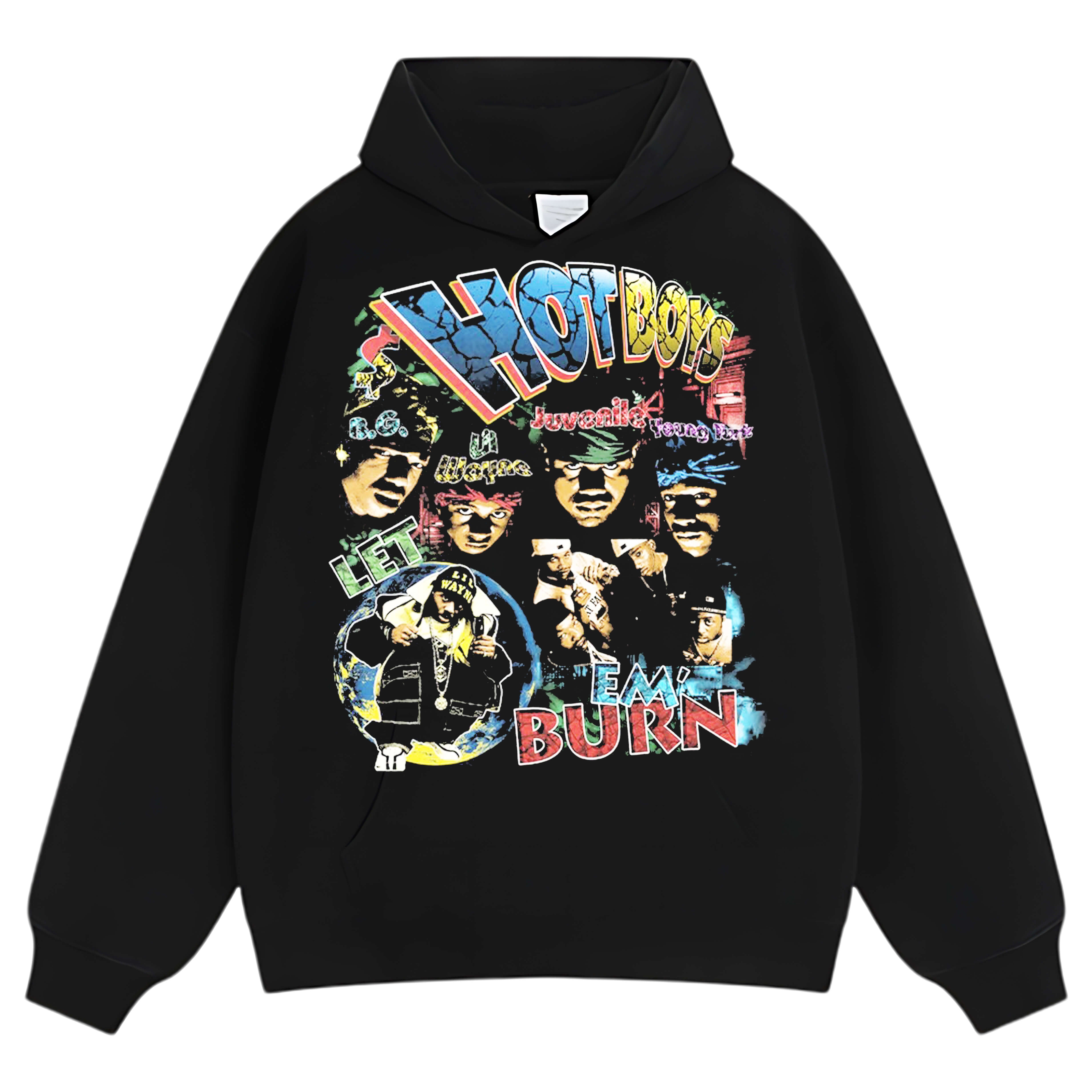 HOT BOYS & LET 'EM BURN TEE & LS & HOODIE
