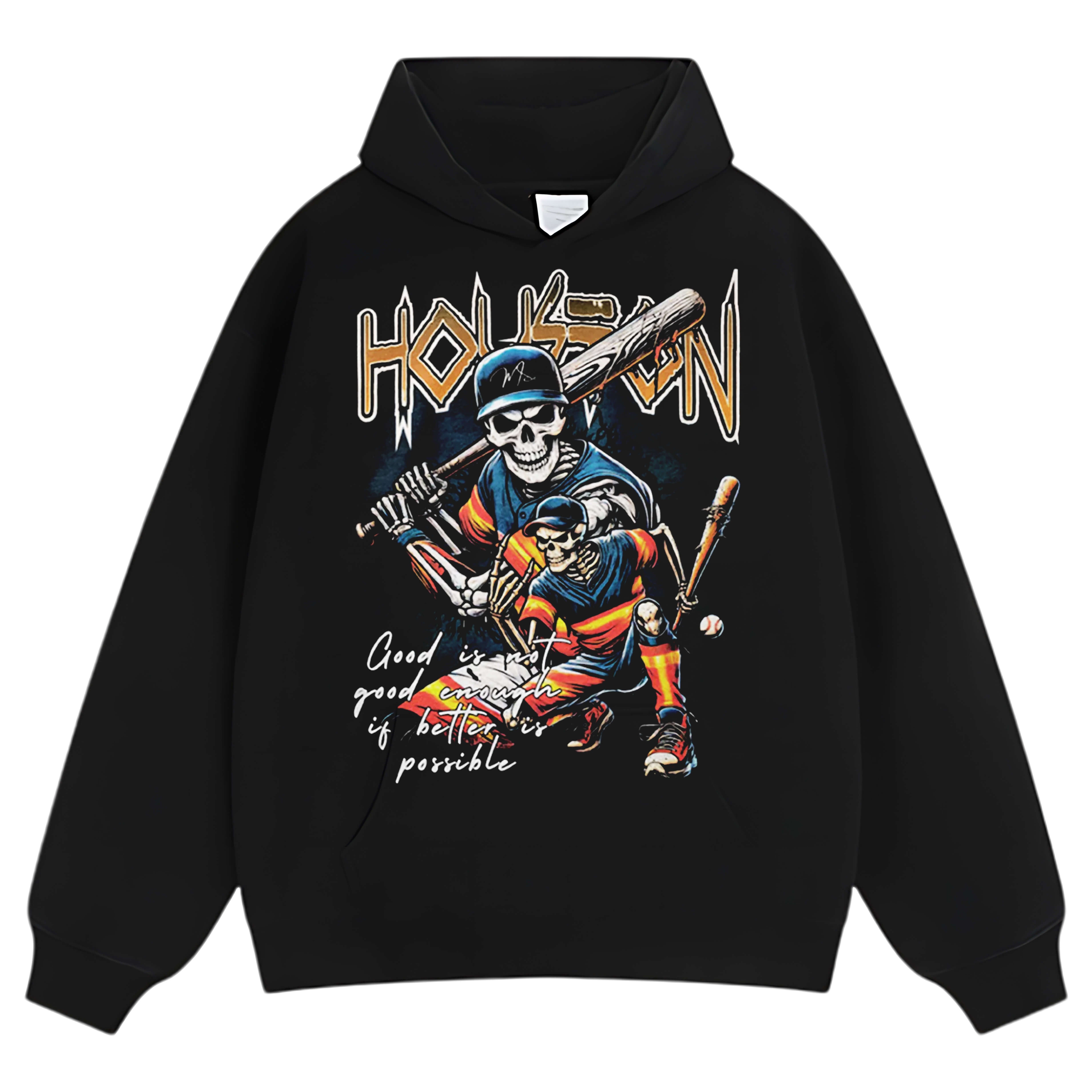 HOUSTON BASEBALL TEE & LS & HOODIE