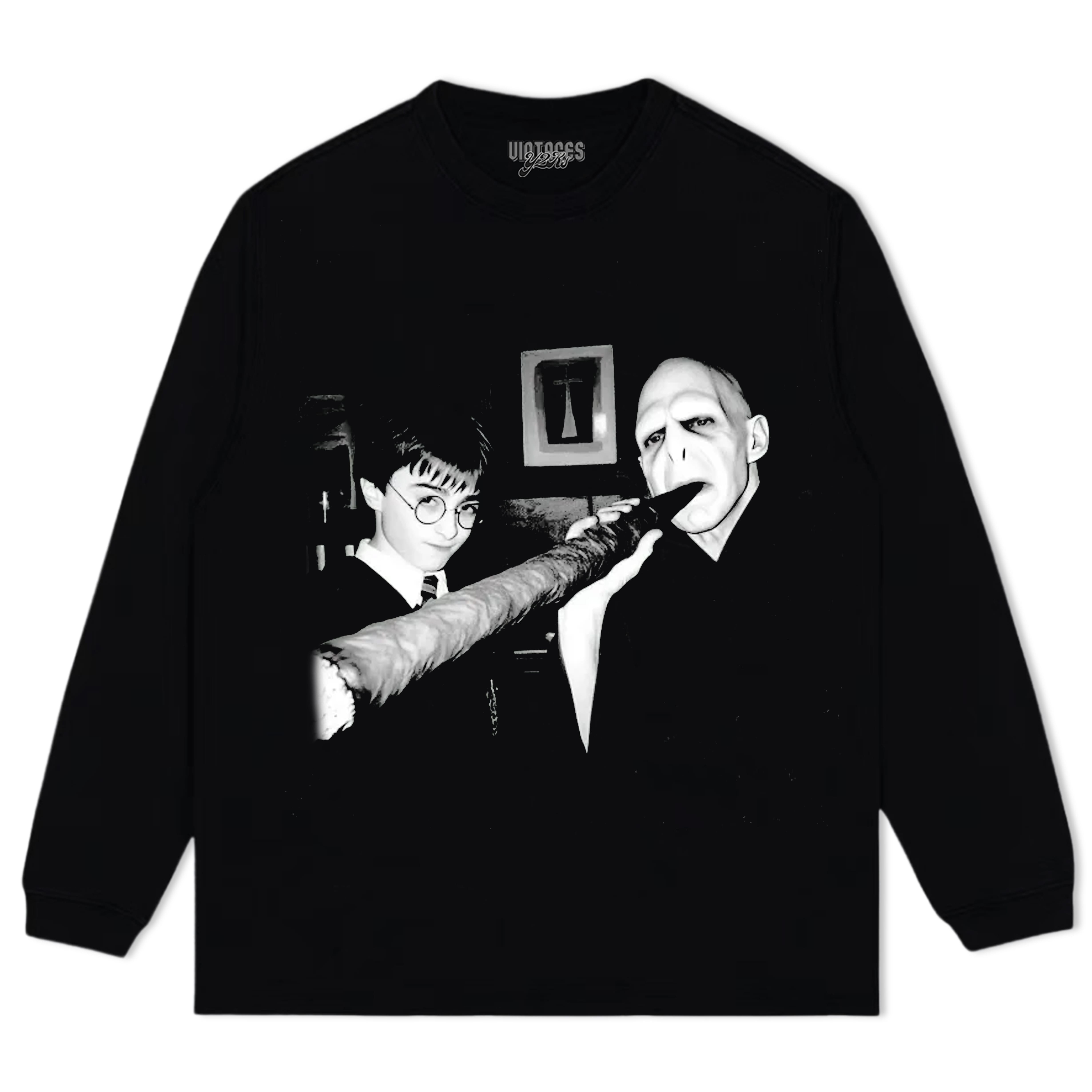 HARRY POTTER FUNNY SMOKING RETRO TEE & LS & HOODIE