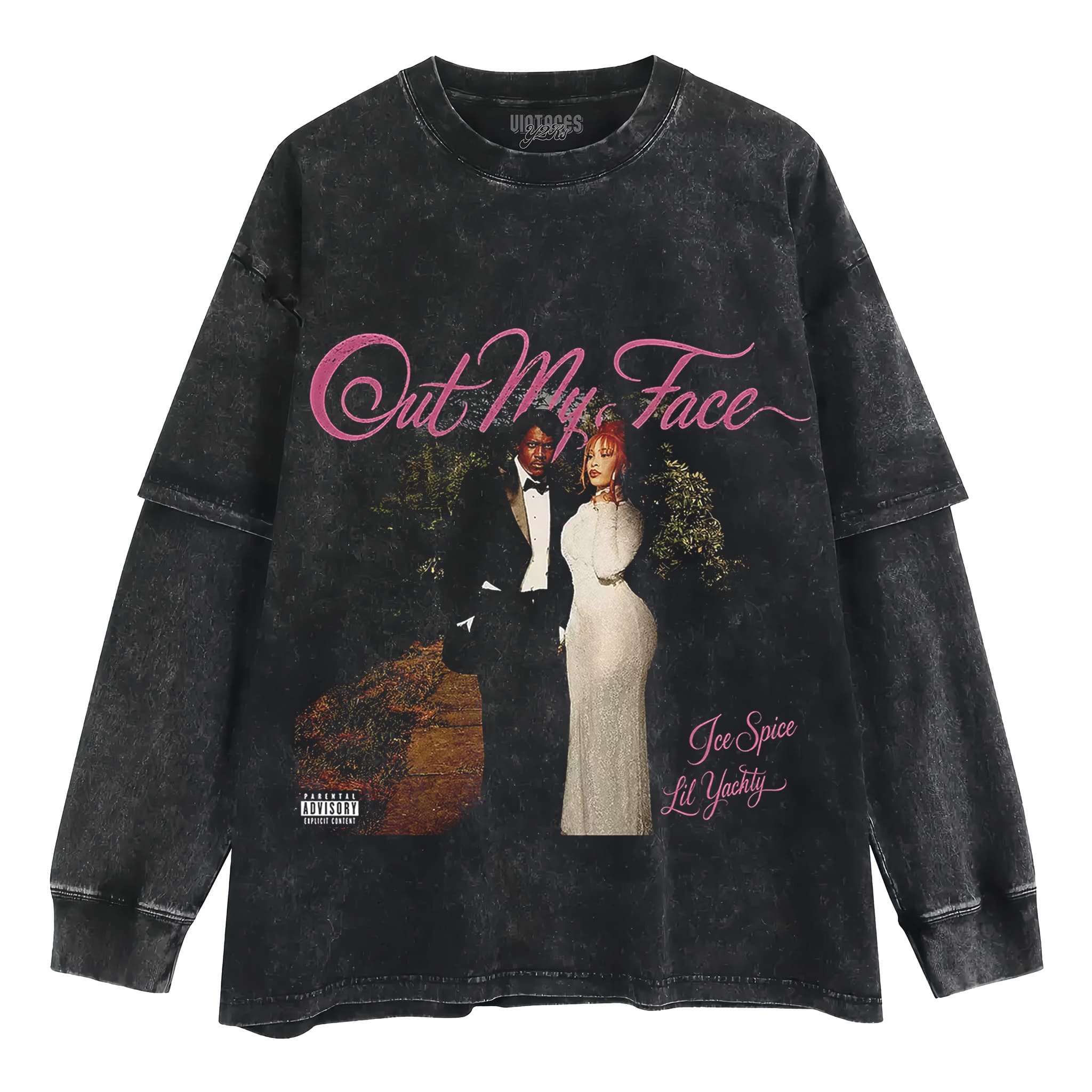 ICE SPICE × LIL YACHTY & OUT MY FACE (MY BABY) TANK TOP & TEE & LONG SLEEVE & LAYERED LS & HOODIE